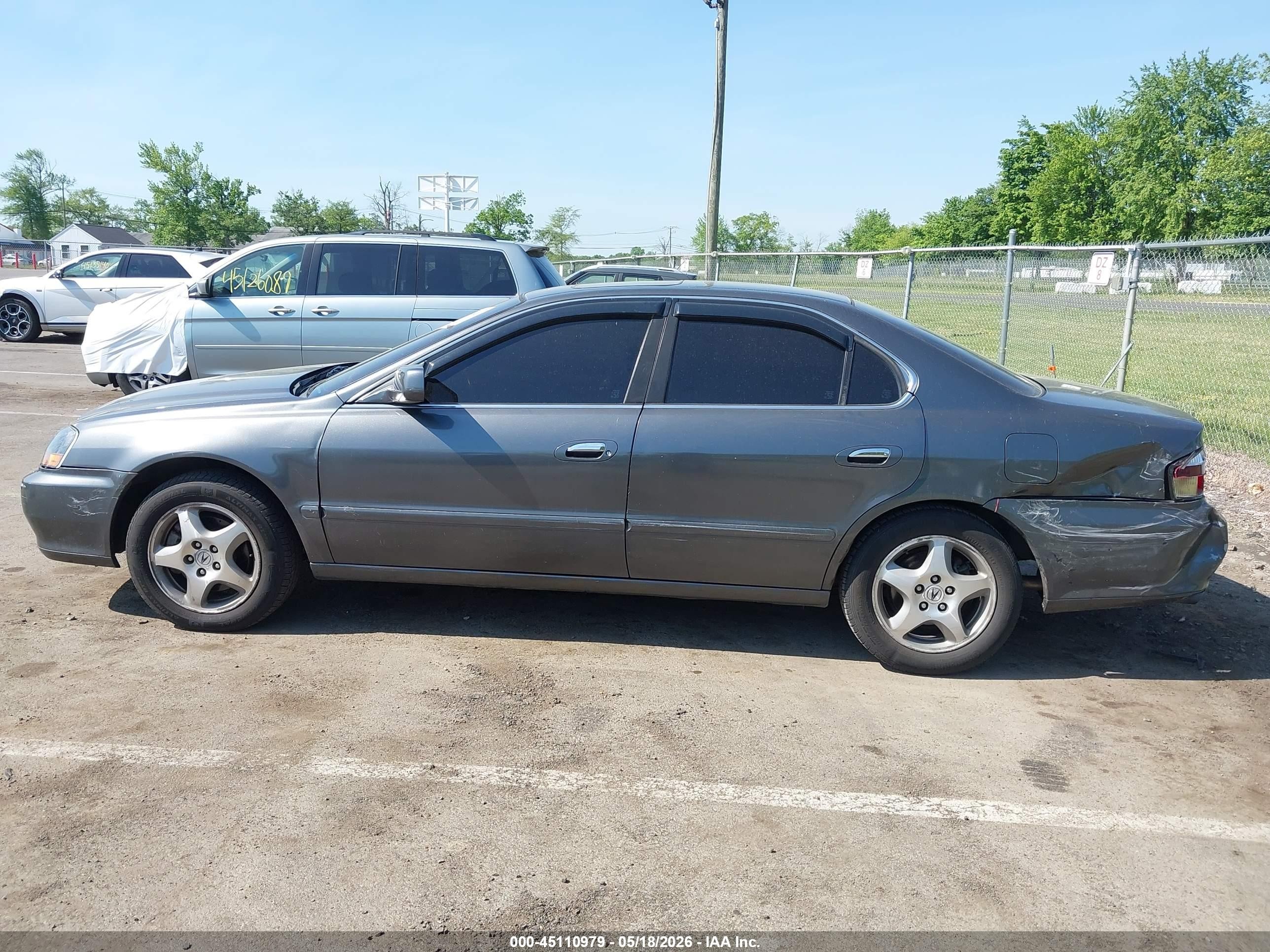 2003 Acura Tl 3.2 Blue vin: 19UUA56693A035384