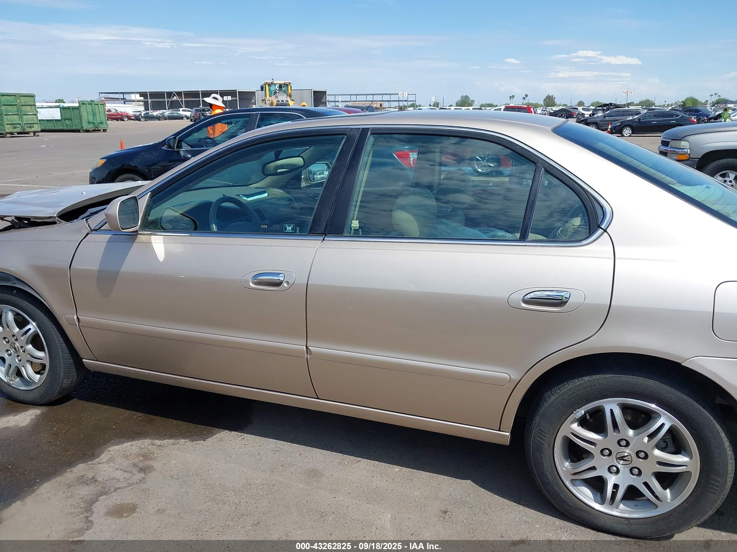 2001 Acura Tl 3.2 Beige vin: 19UUA566X1A005498