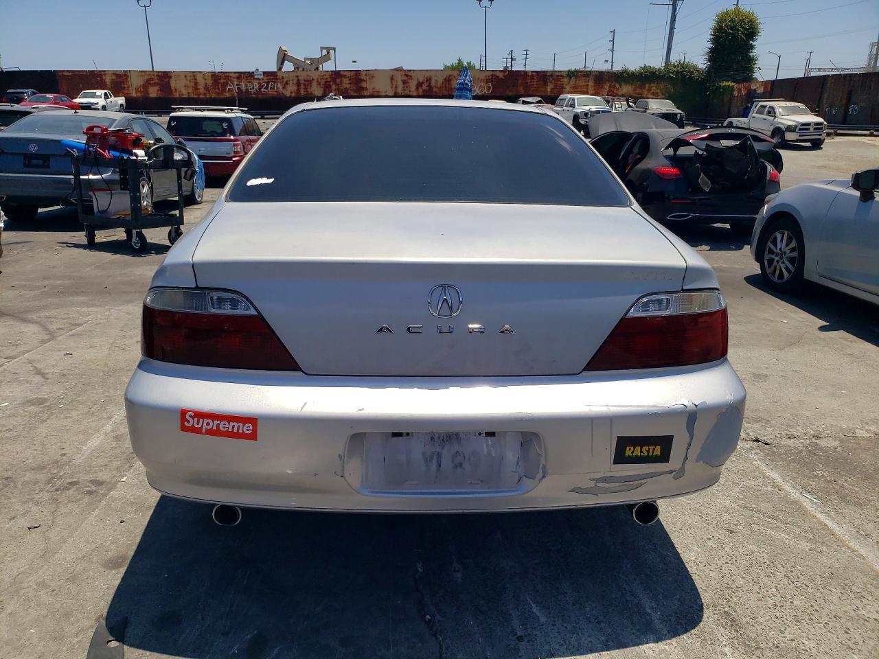 2002 Acura 3.2tl Gray vin: 19UUA566X2A041872