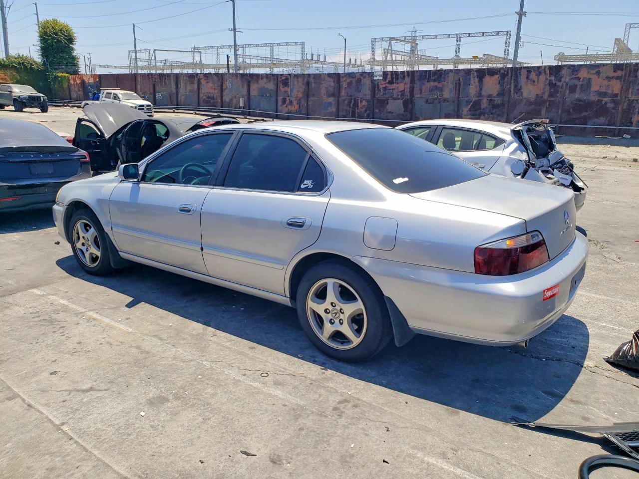 2002 Acura 3.2tl Gray vin: 19UUA566X2A041872