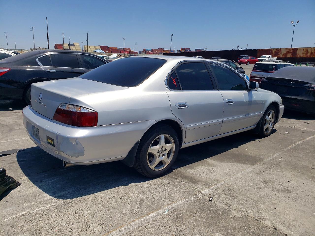 2002 Acura 3.2tl Gray vin: 19UUA566X2A041872