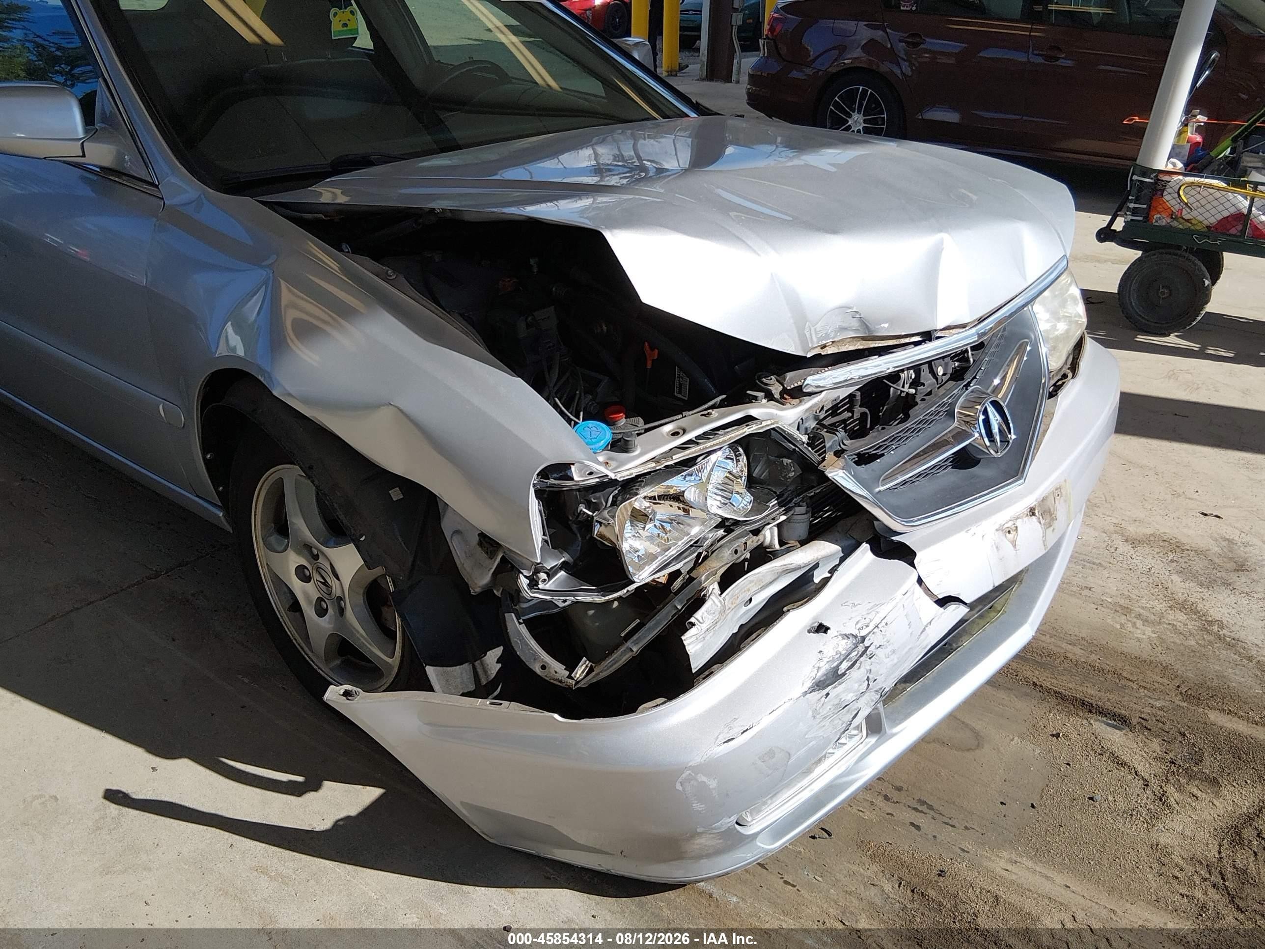2003 Acura Tl 3.2 Серебряный vin: 19UUA566X3A060844