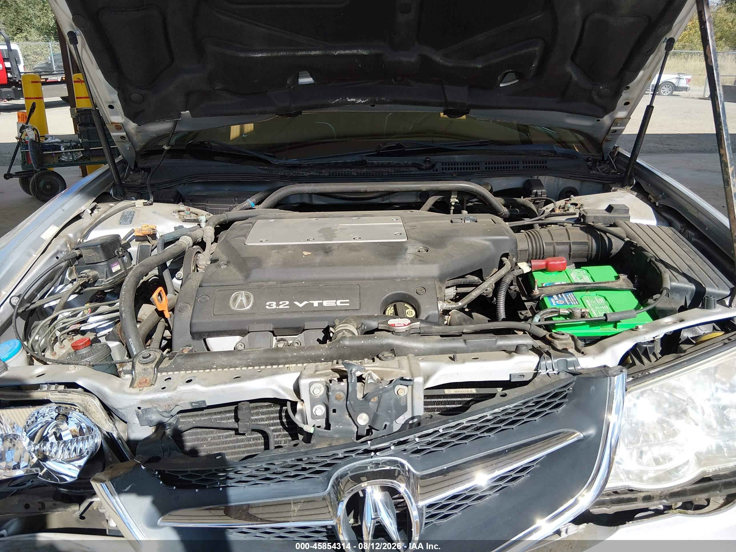 2003 Acura Tl 3.2 Серебряный vin: 19UUA566X3A060844