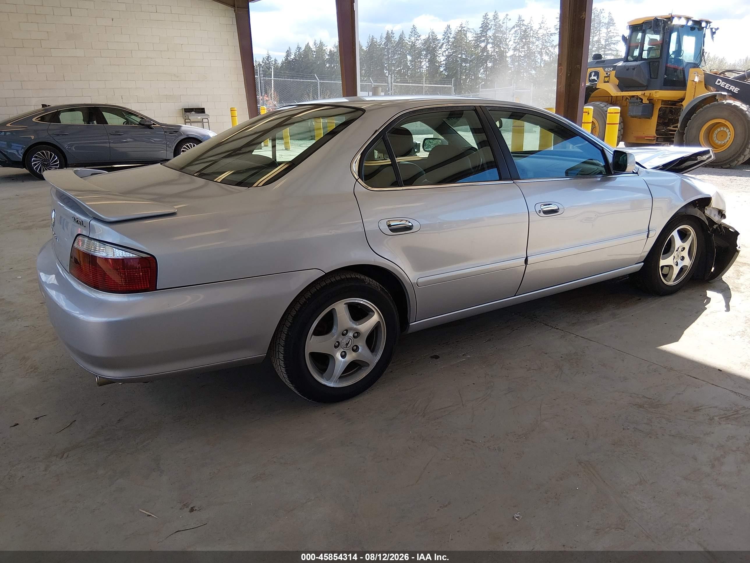 2003 Acura Tl 3.2 Серебряный vin: 19UUA566X3A060844