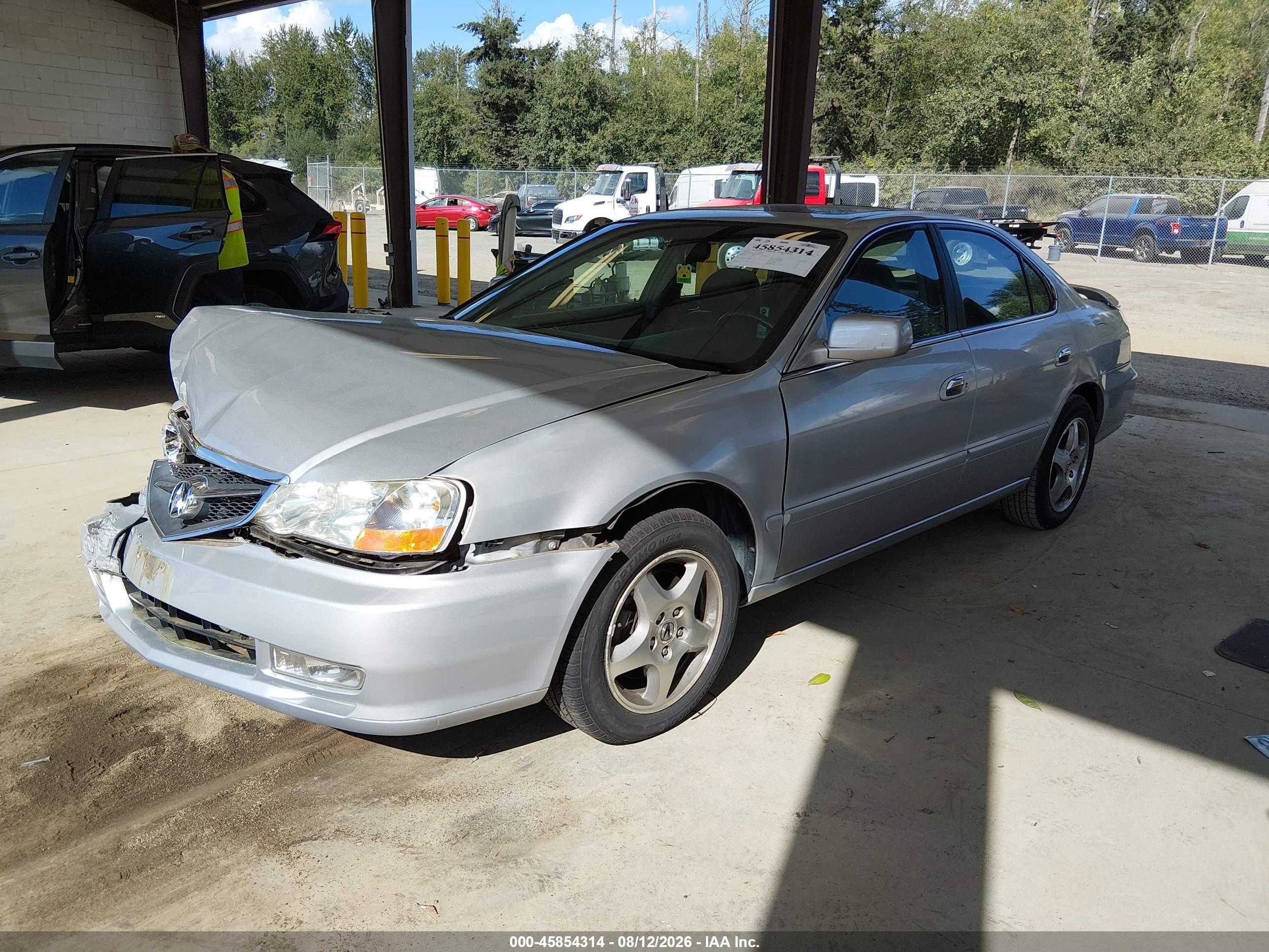 2003 Acura Tl 3.2 Серебряный vin: 19UUA566X3A060844