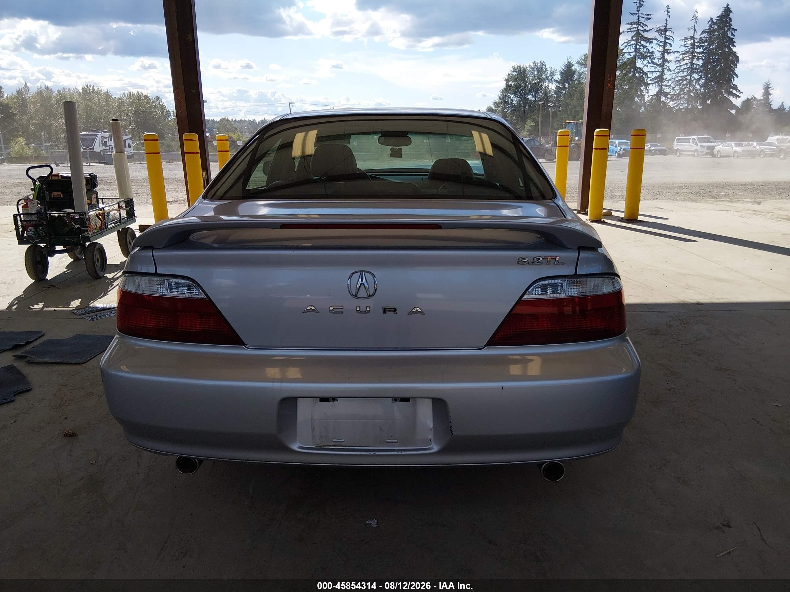 2003 Acura Tl 3.2 Серебряный vin: 19UUA566X3A060844