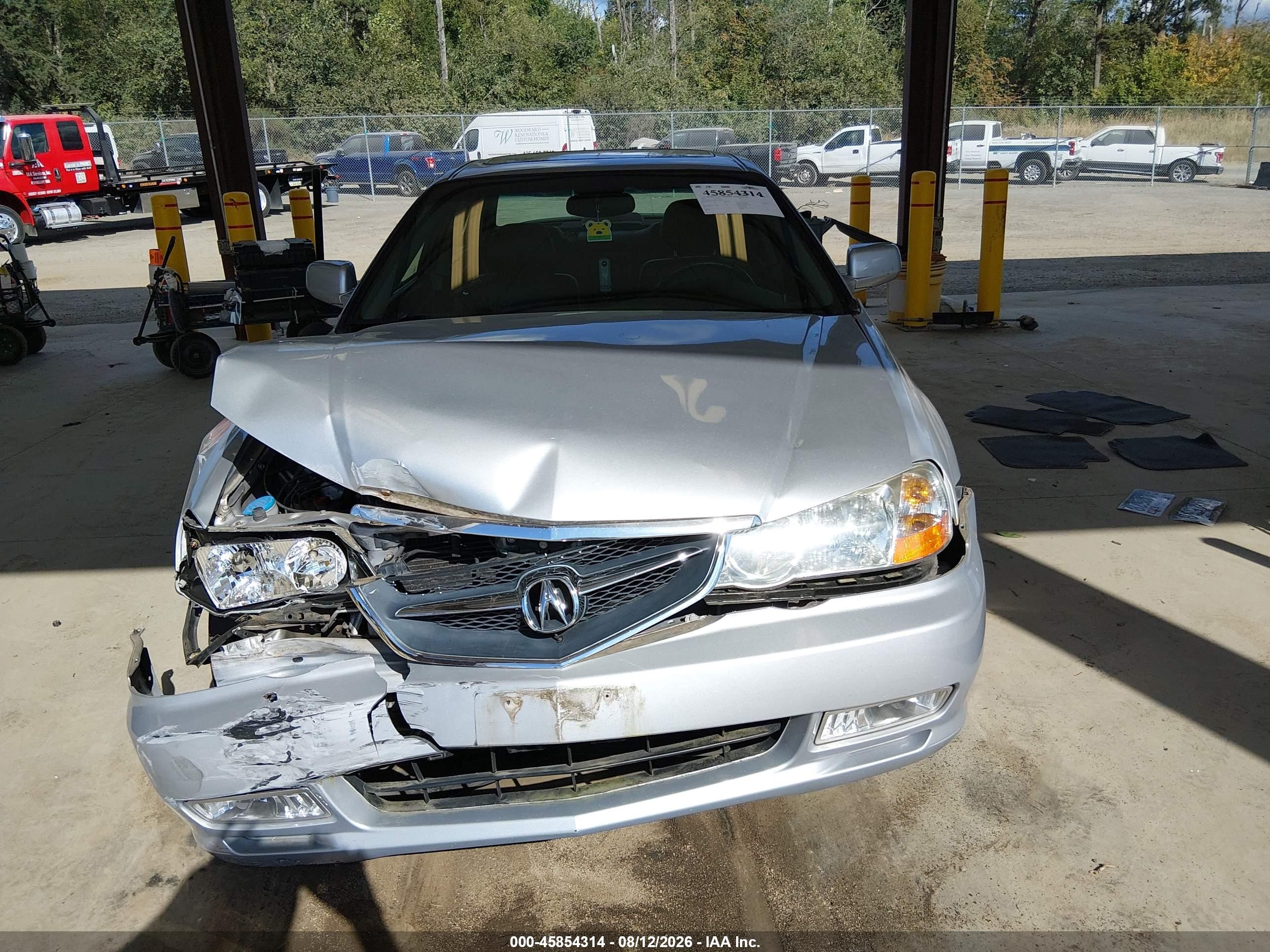 2003 Acura Tl 3.2 Серебряный vin: 19UUA566X3A060844