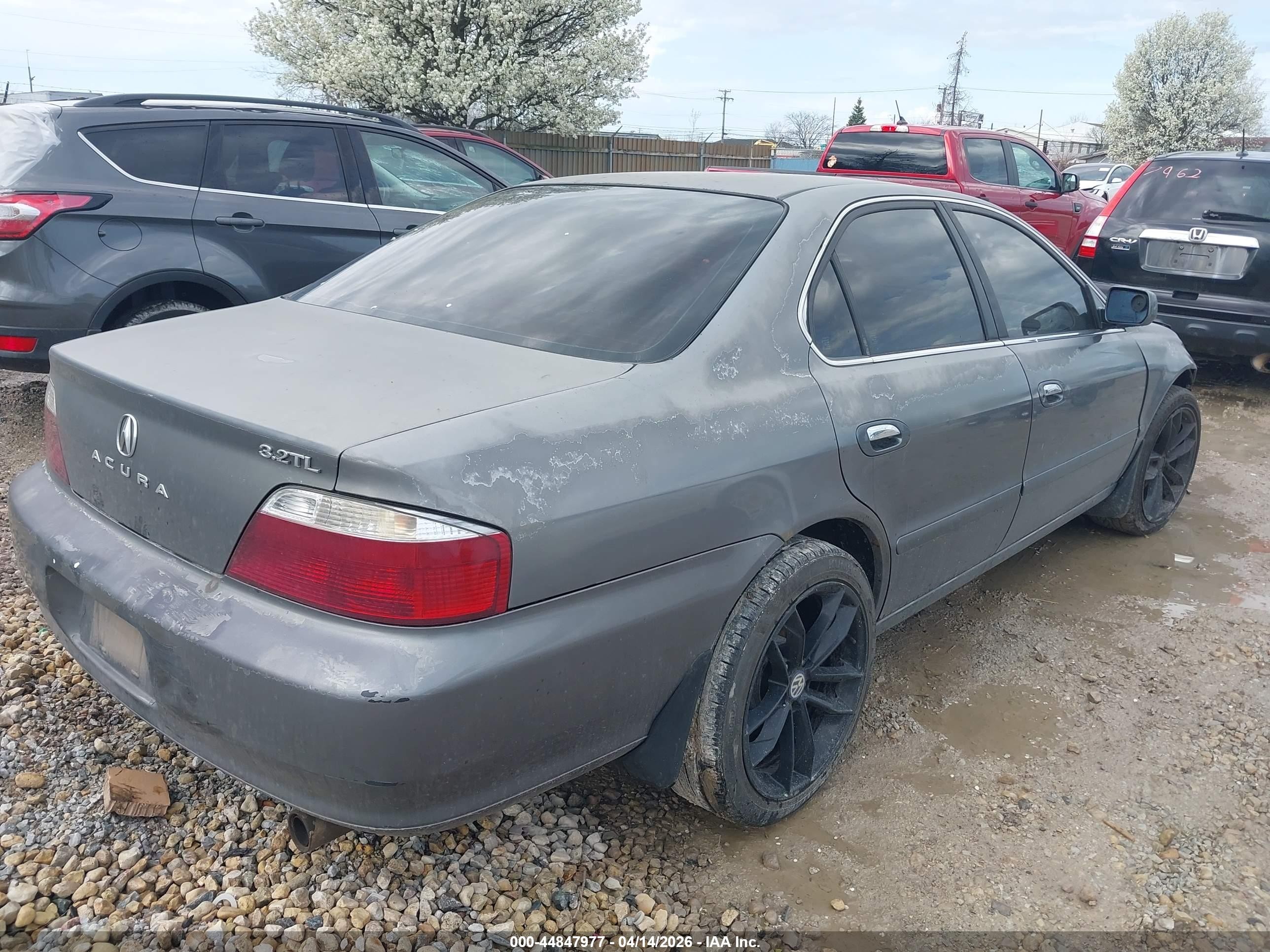 2003 Acura Tl 3.2 Gray vin: 19UUA566X3A072010