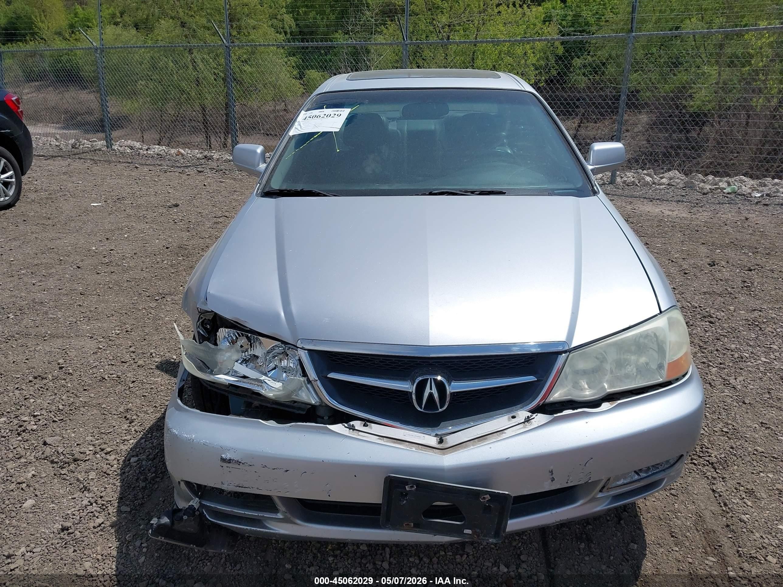 2003 Acura Tl 3.2 Серебряный vin: 19UUA566X3A077076