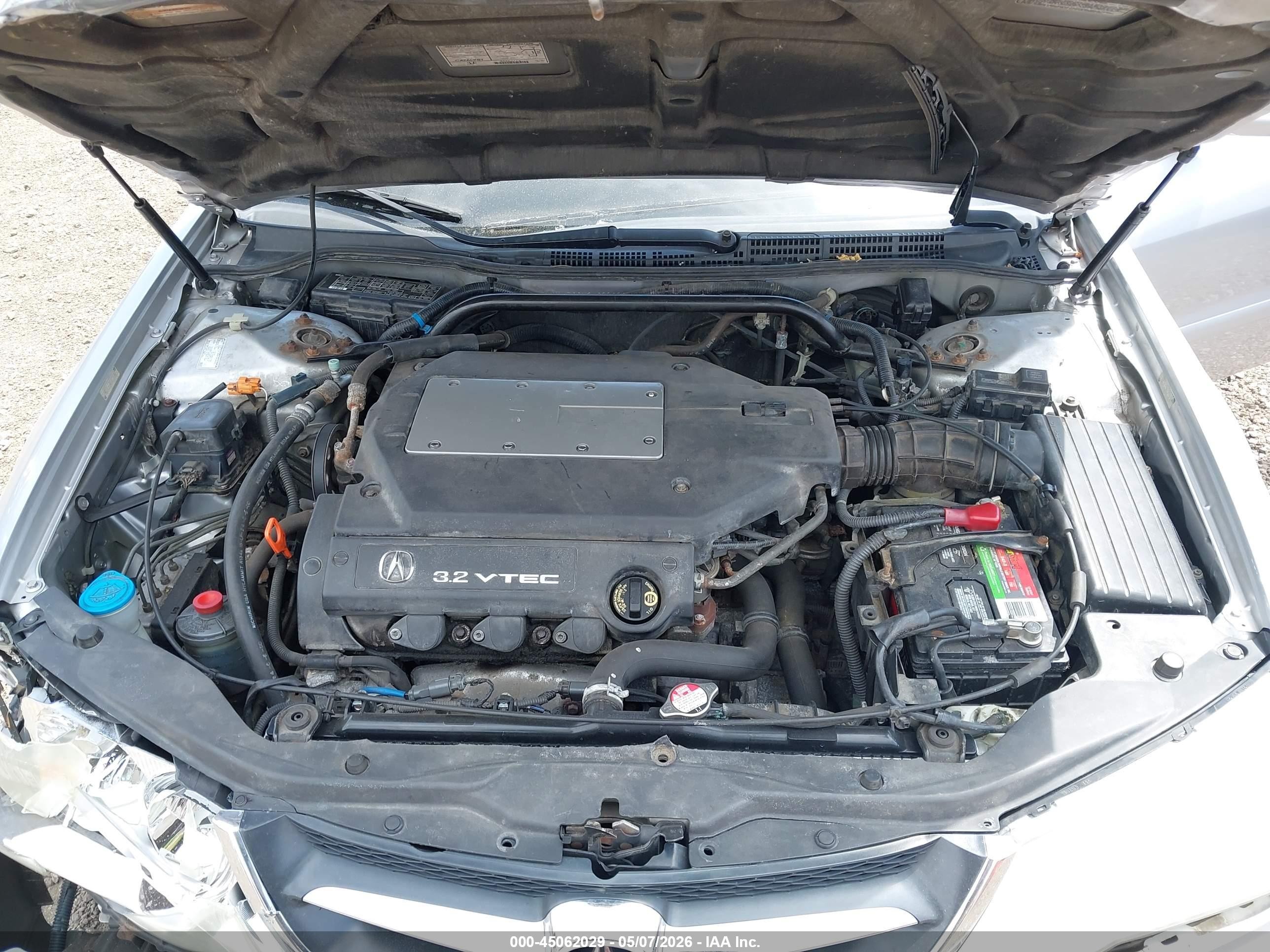 2003 Acura Tl 3.2 Серебряный vin: 19UUA566X3A077076