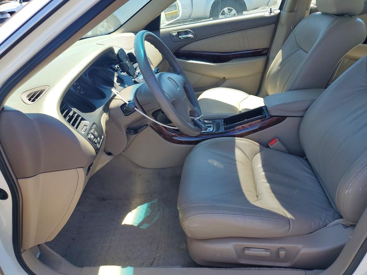 2000 Acura 3.2tl White vin: 19UUA566XYA025146