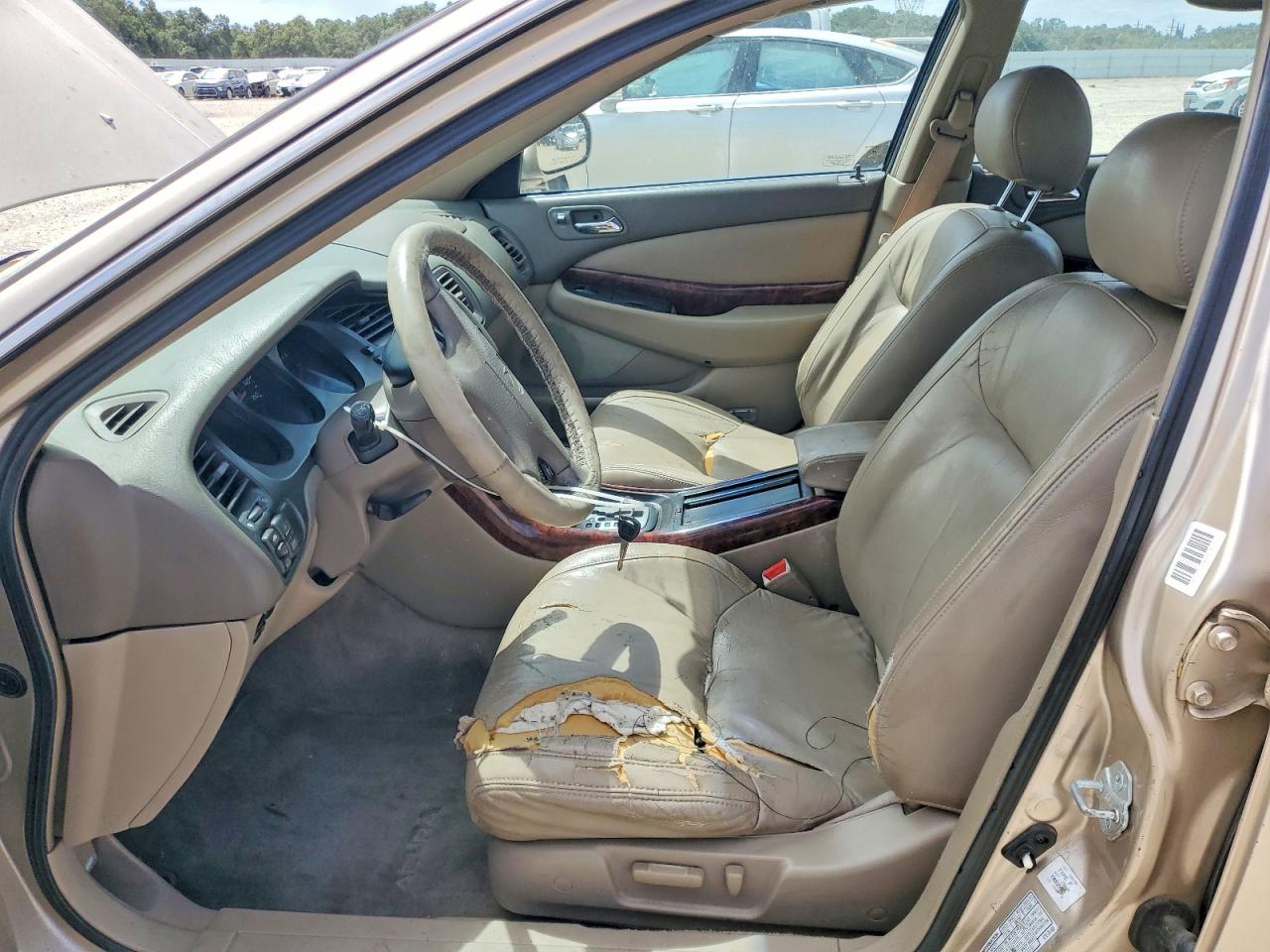 2000 Acura 3.2tl Beige vin: 19UUA566XYA046837