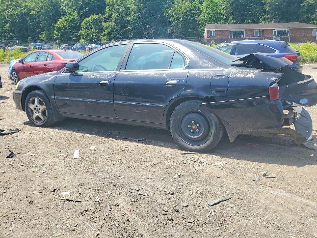2002 Acura 3.2tl Black vin: 19UUA56722A006946