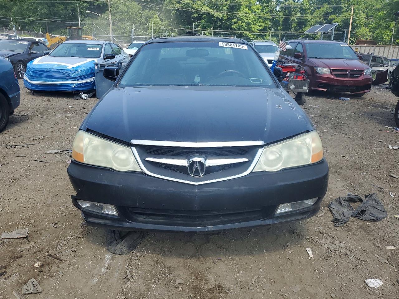 2002 Acura 3.2tl Black vin: 19UUA56722A006946