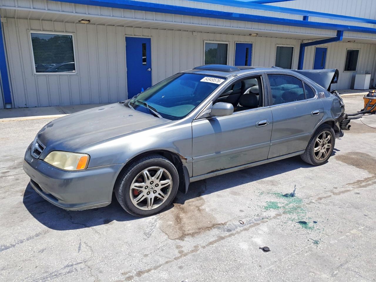 2000 Acura 3.2tl Gray vin: 19UUA5675YA064378