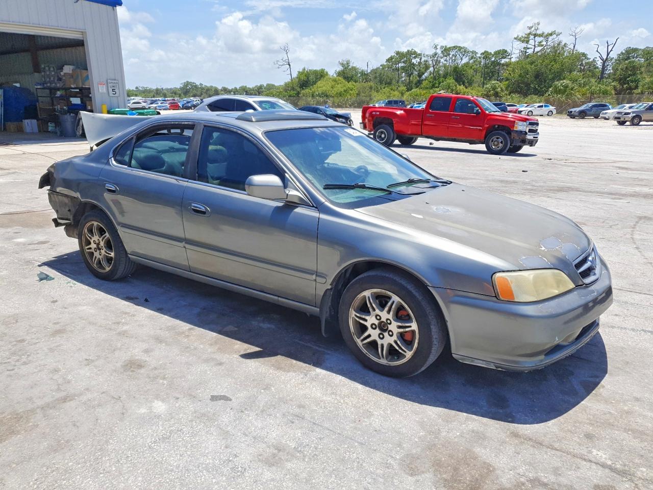 2000 Acura 3.2tl Gray vin: 19UUA5675YA064378