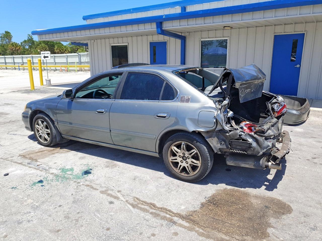 2000 Acura 3.2tl Gray vin: 19UUA5675YA064378