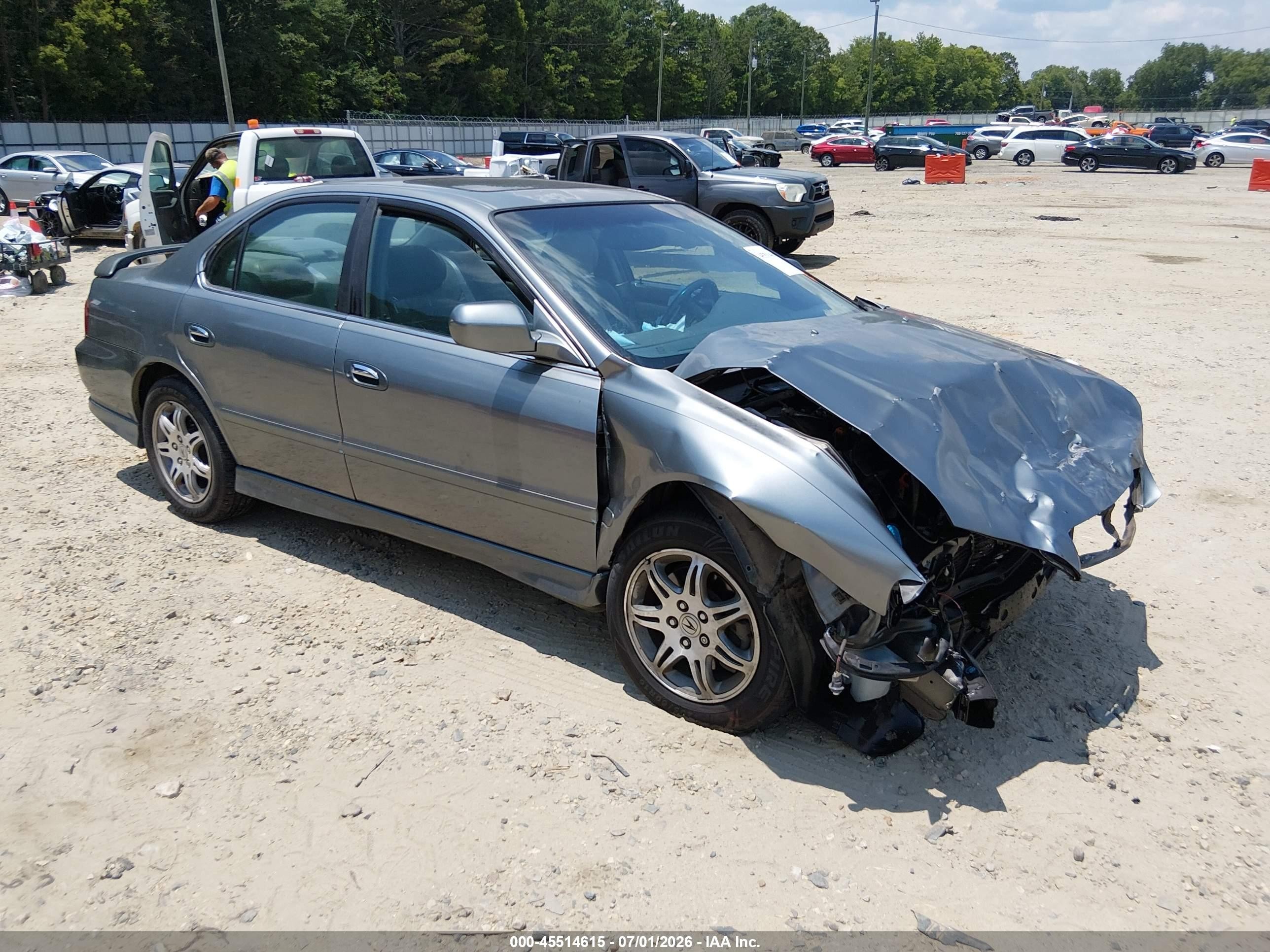 2000 Acura Tl 3.2 Серый vin: 19UUA5678YA004028