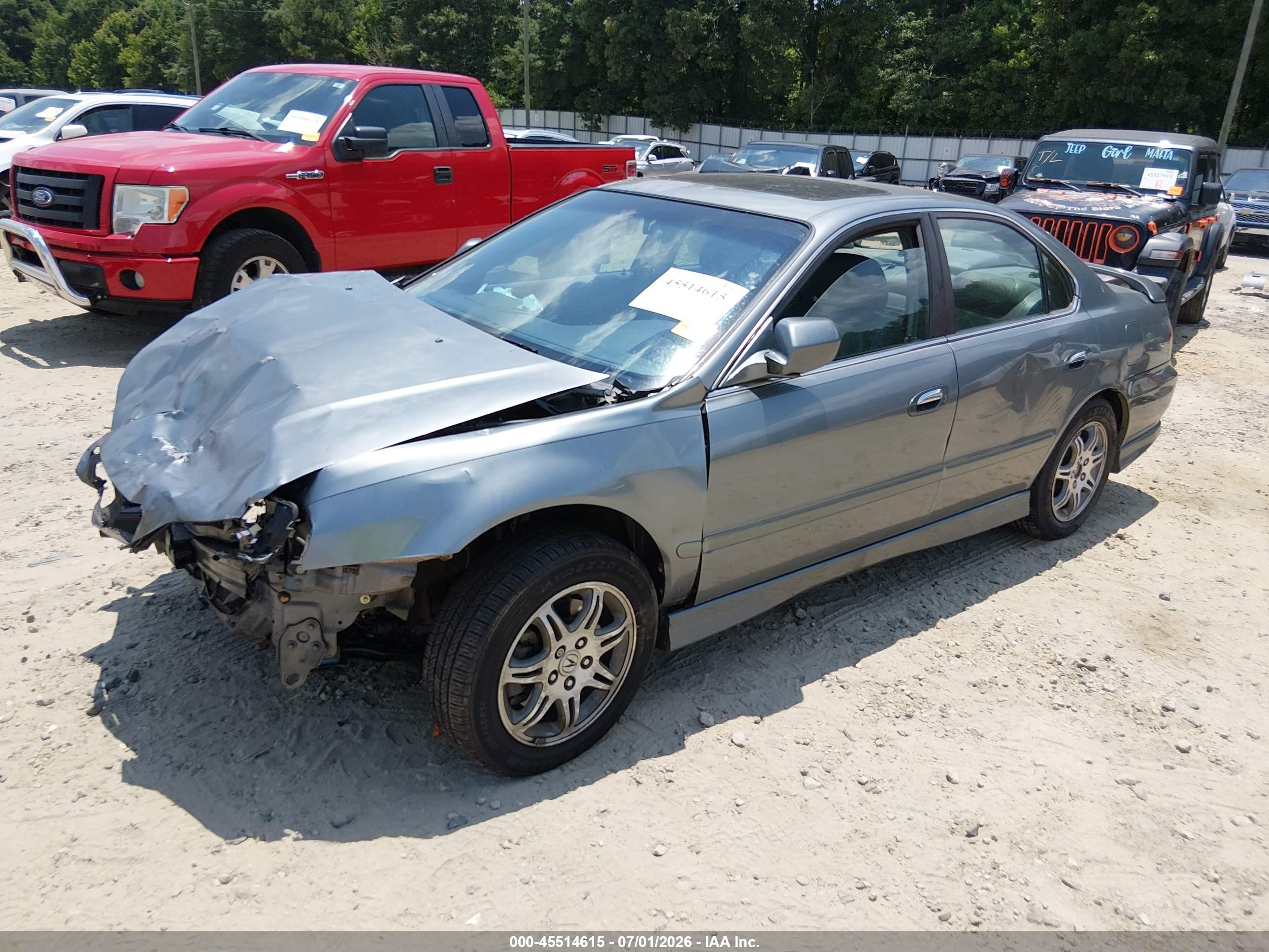 2000 Acura Tl 3.2 Серый vin: 19UUA5678YA004028