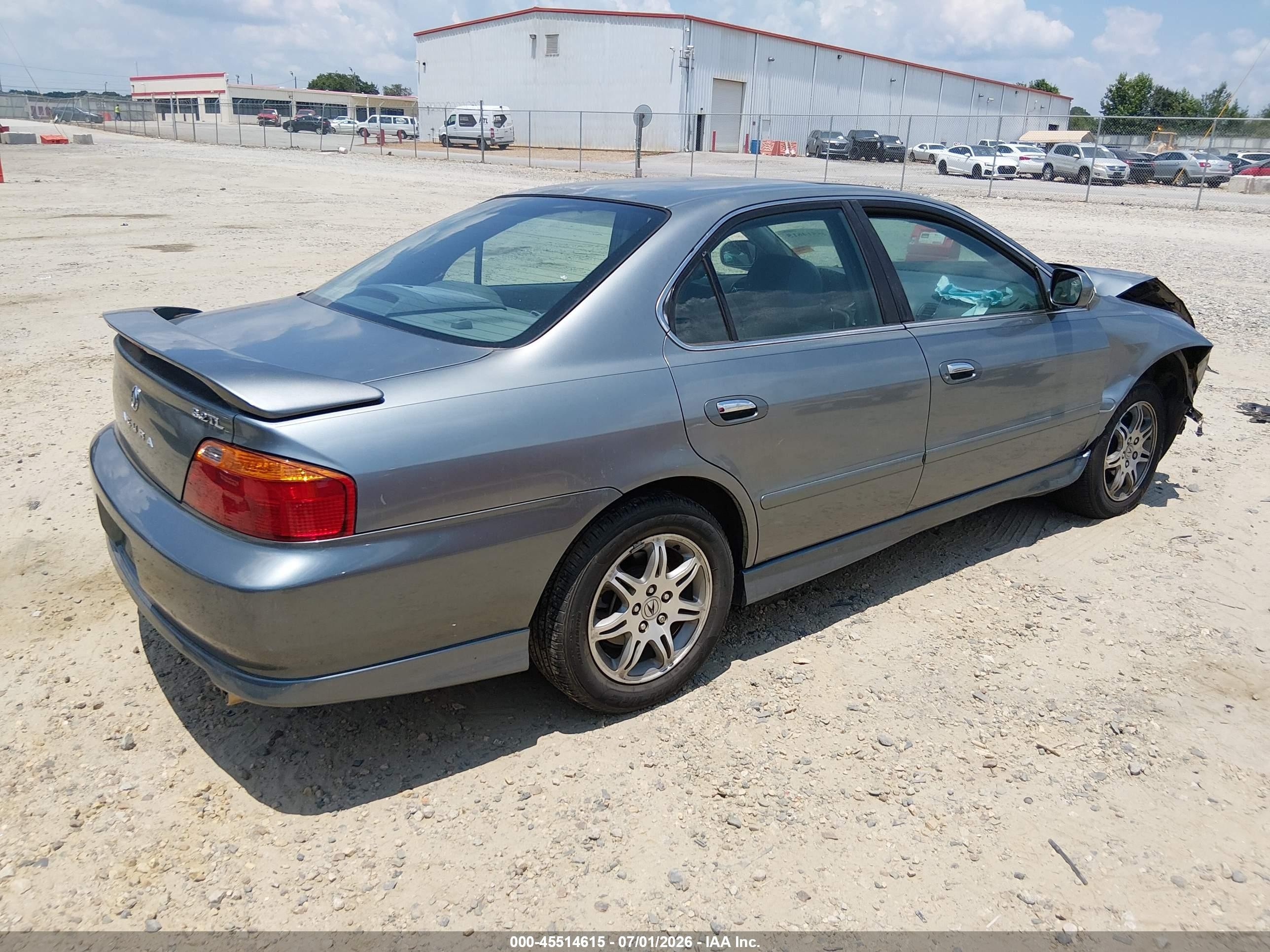 2000 Acura Tl 3.2 Серый vin: 19UUA5678YA004028