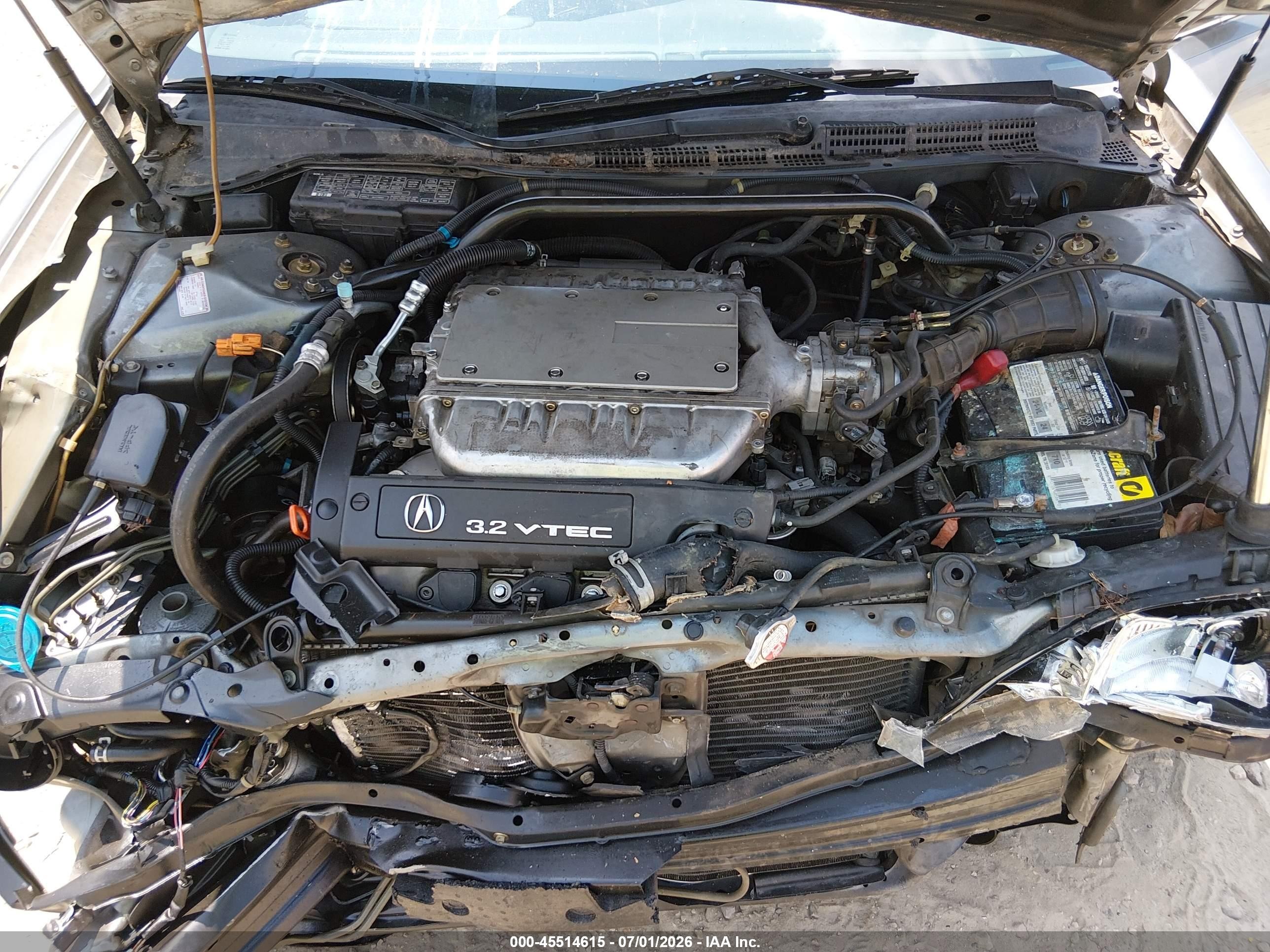 2000 Acura Tl 3.2 Серый vin: 19UUA5678YA004028