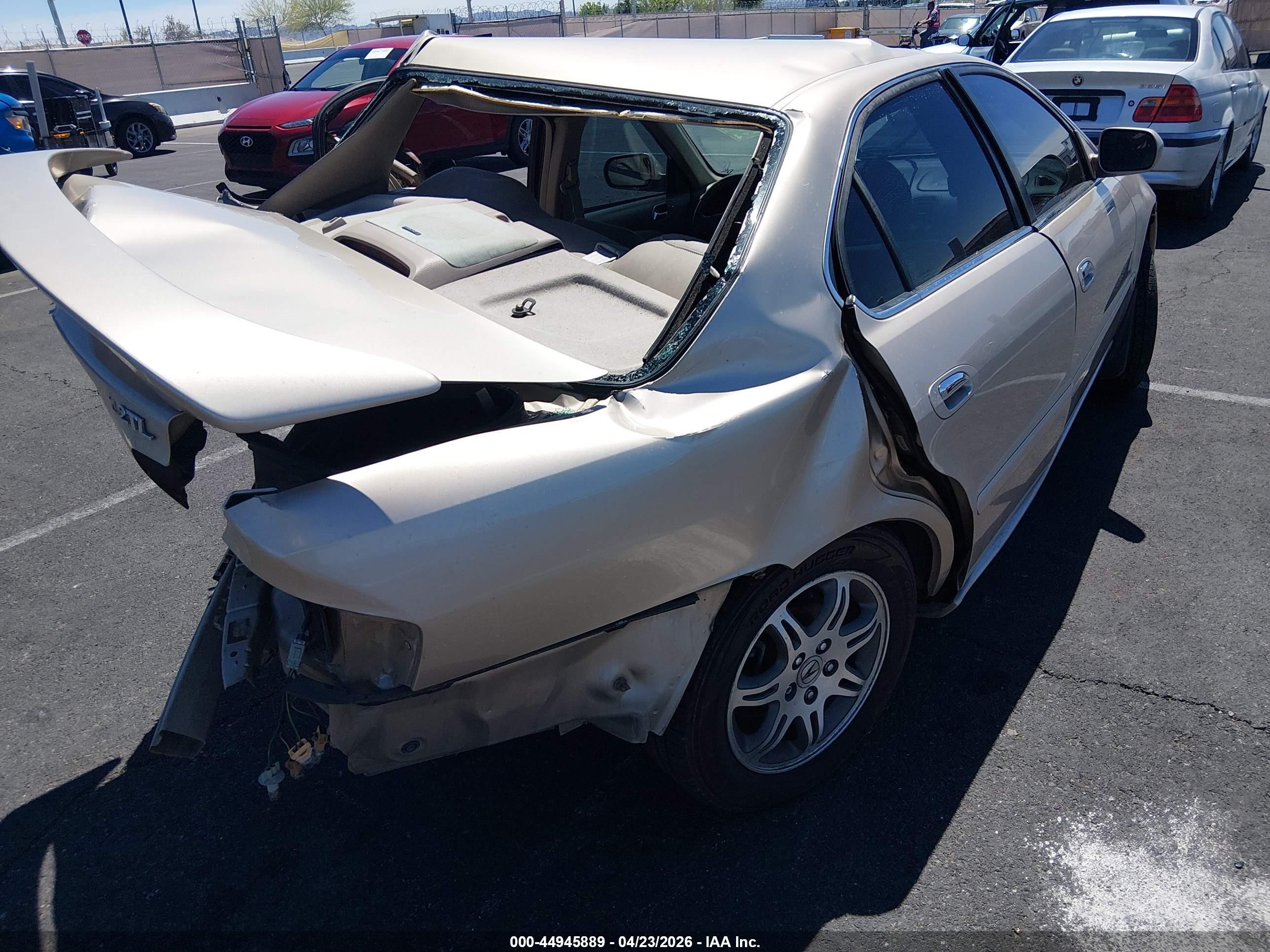 2001 Acura Tl 3.2 Gold vin: 19UUA56791A013603