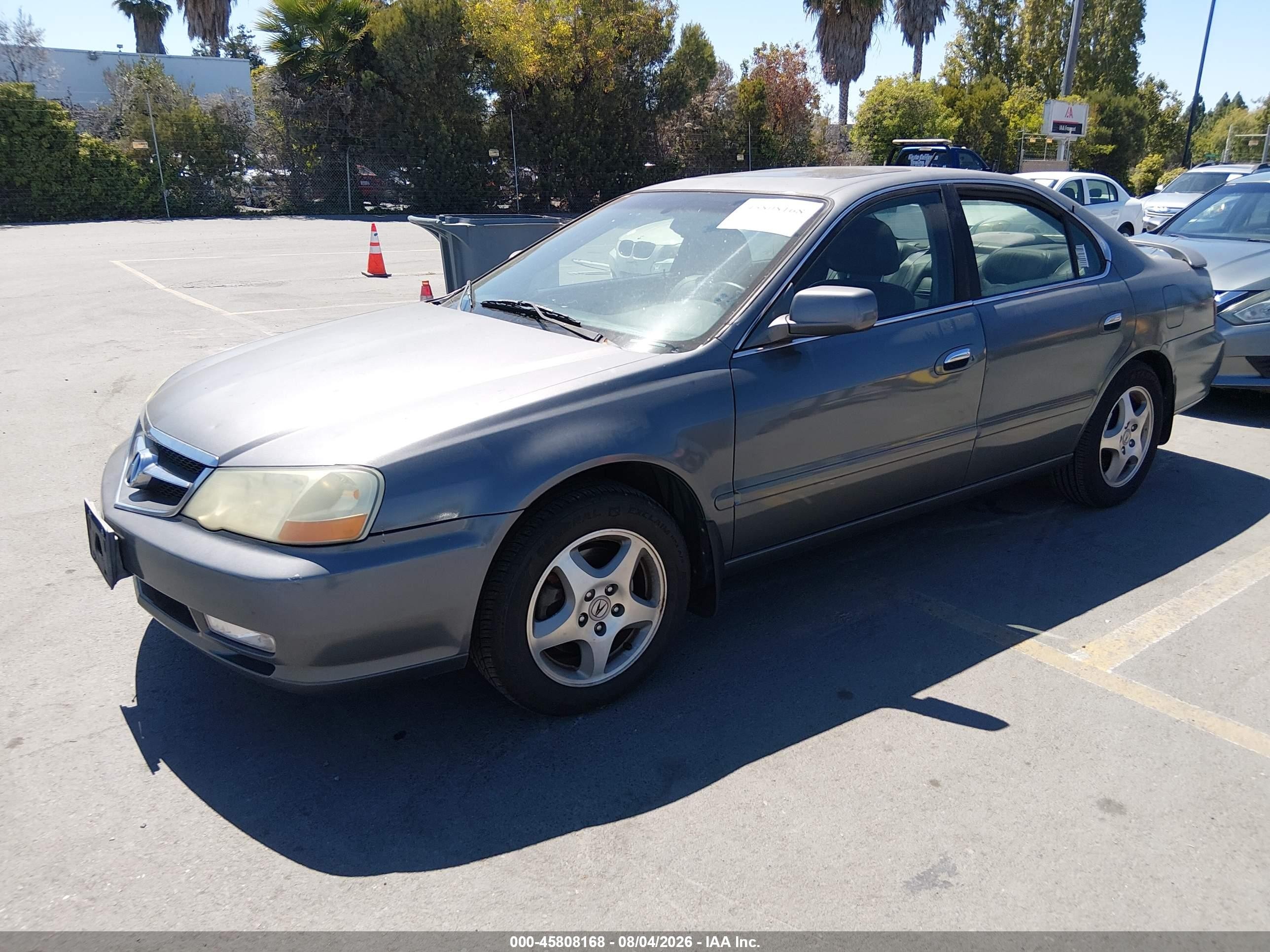 2003 Acura Tl 3.2 Gray vin: 19UUA56793A091690