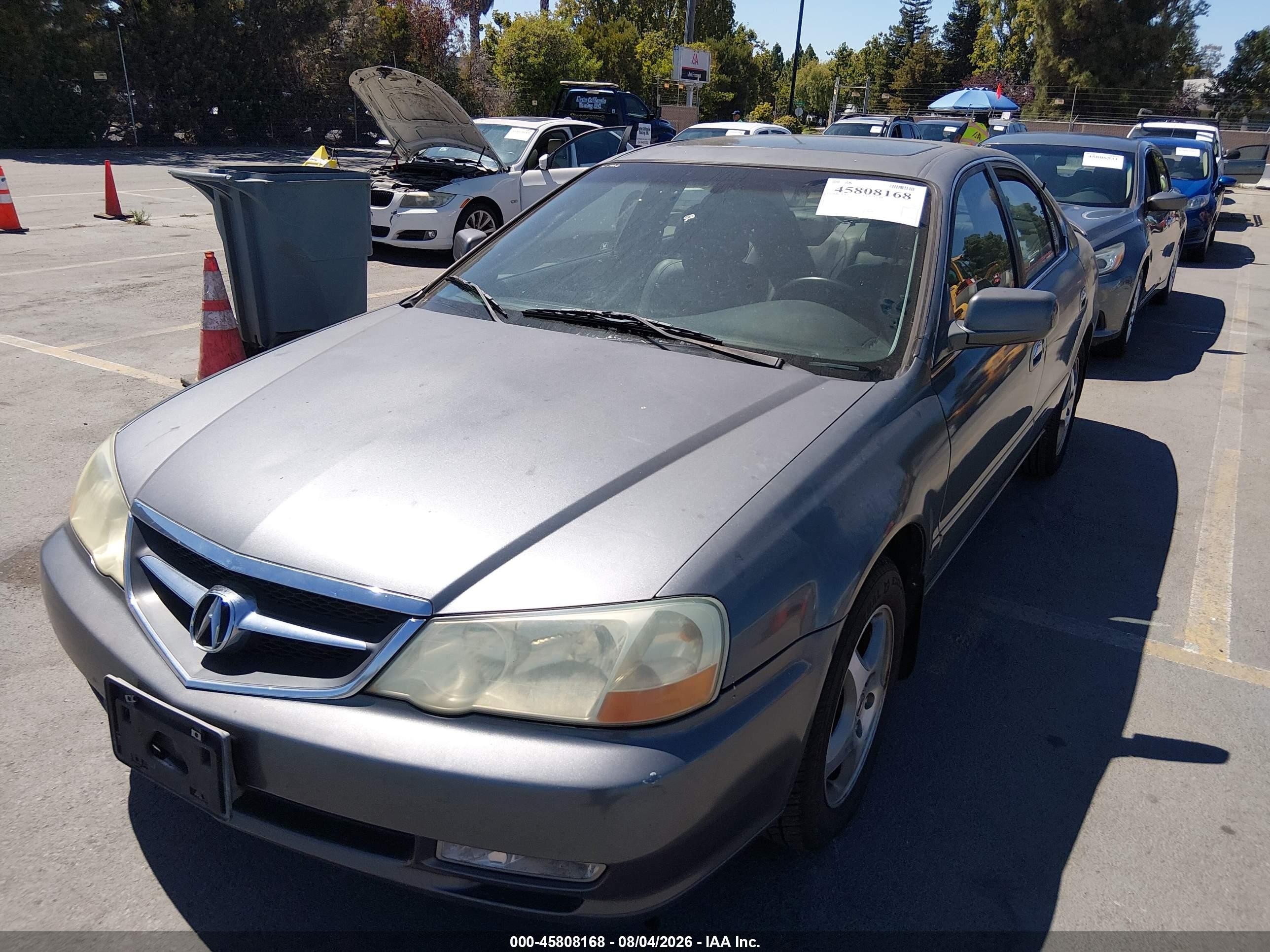 2003 Acura Tl 3.2 Gray vin: 19UUA56793A091690