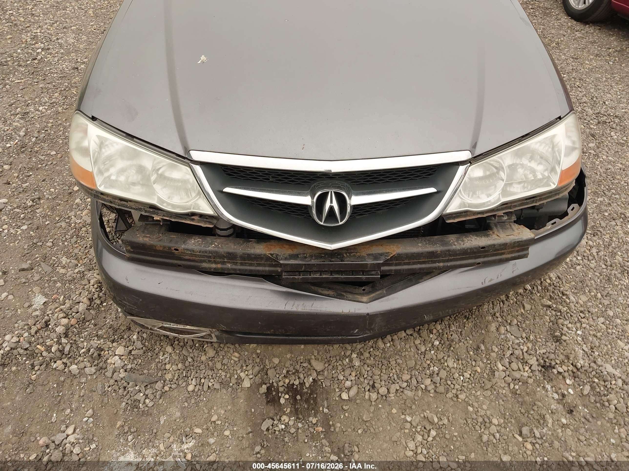 2003 Acura Tl 3.2 Серый vin: 19UUA56793A091706