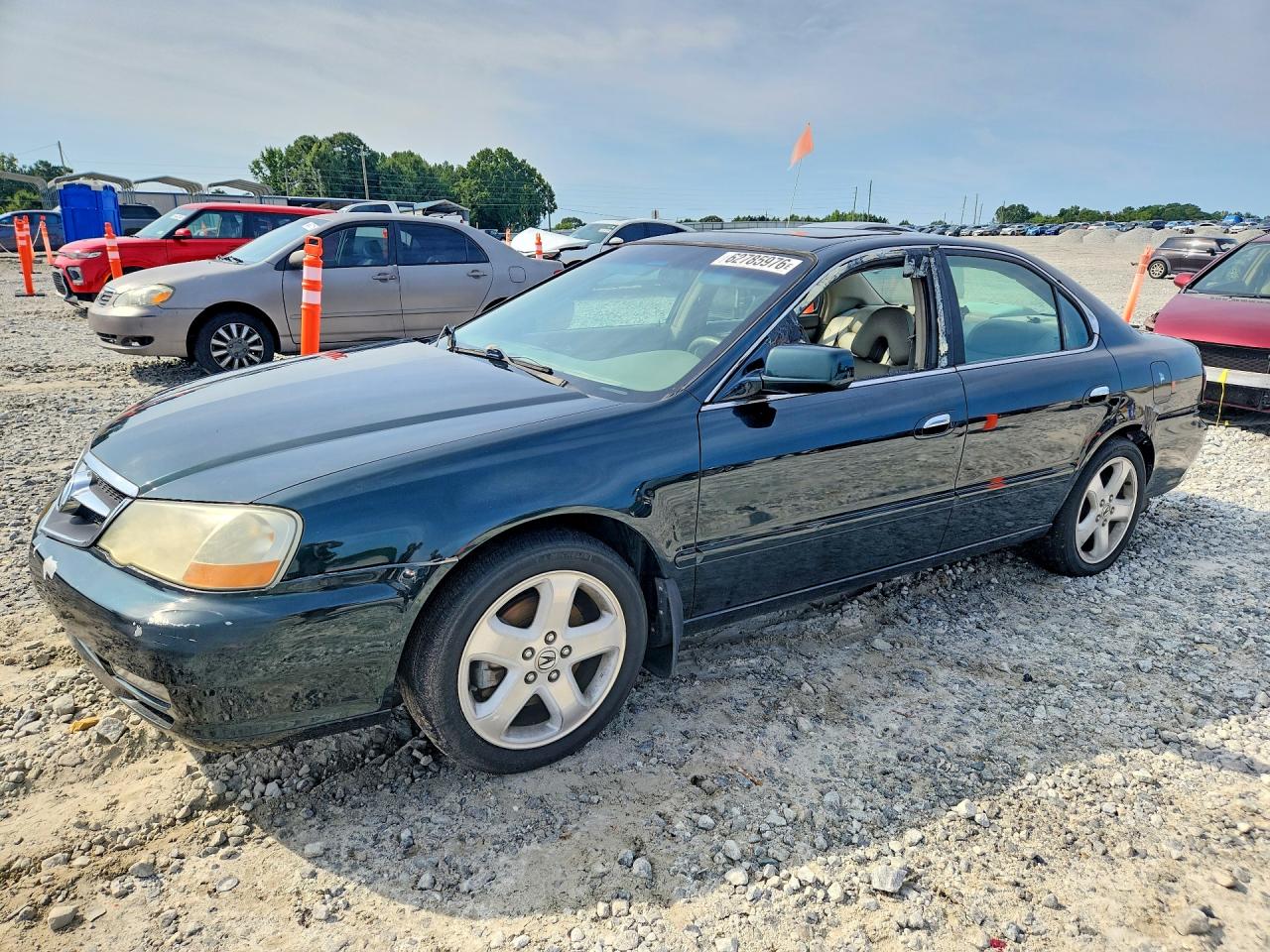 2002 Acura 3.2tl Type-s Green vin: 19UUA56802A022488