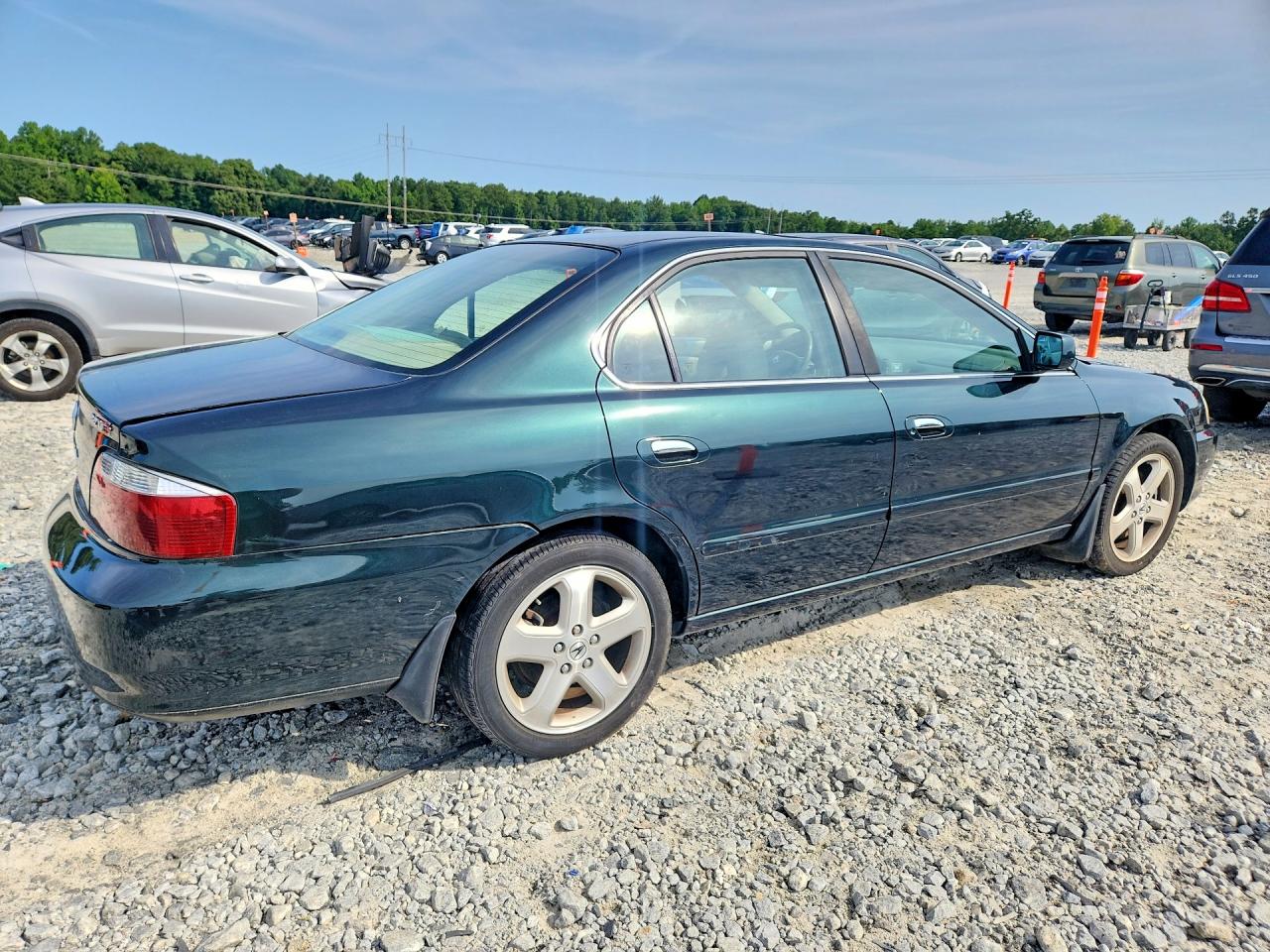 2002 Acura 3.2tl Type-s Green vin: 19UUA56802A022488