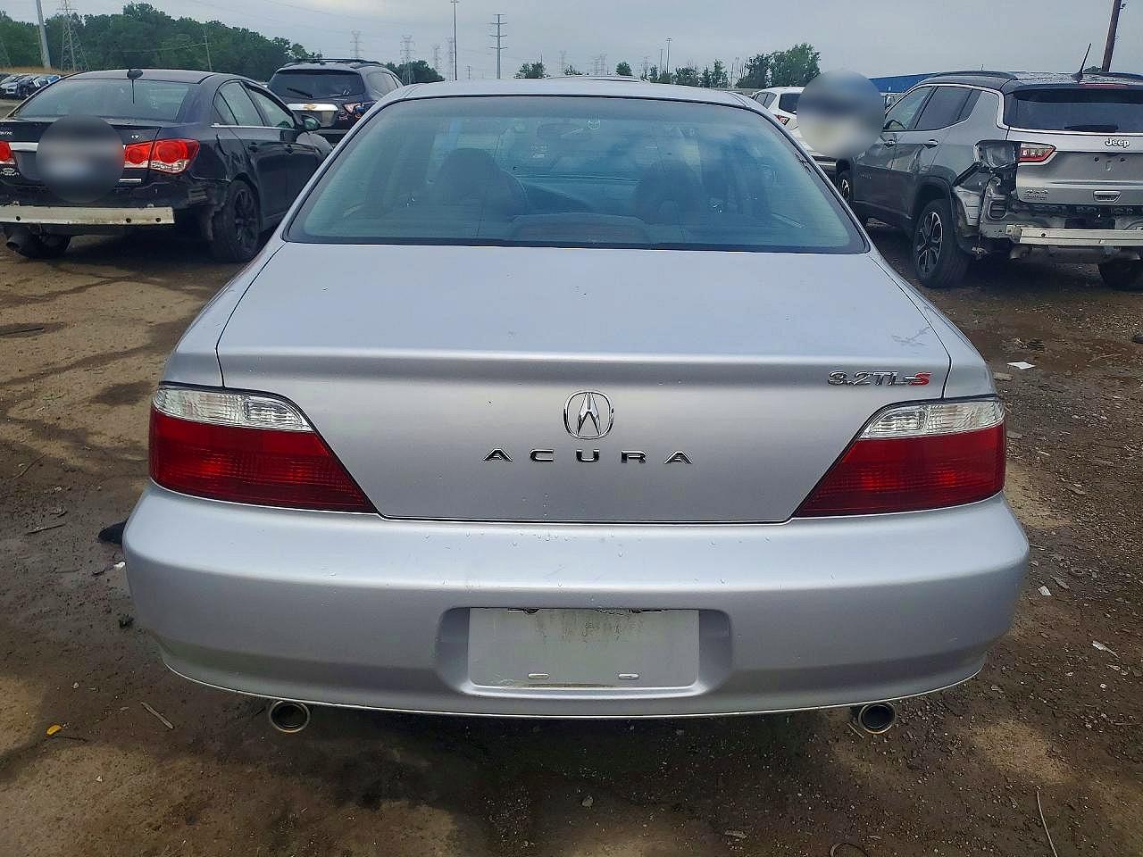 2002 Acura 3.2tl Type-s Silver vin: 19UUA56802A033314