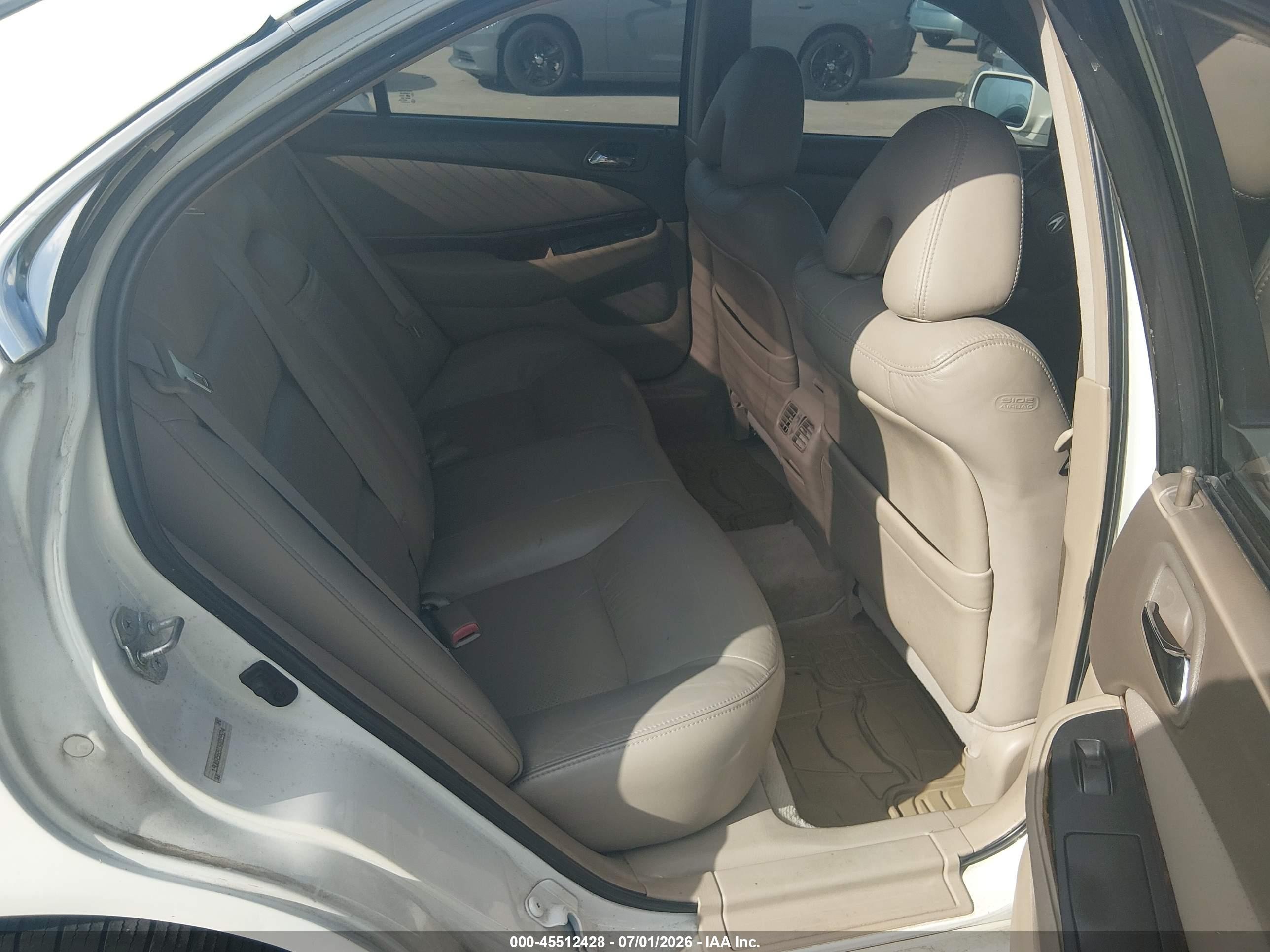 2003 Acura Tl 3.2 Type S White vin: 19UUA56803A015574
