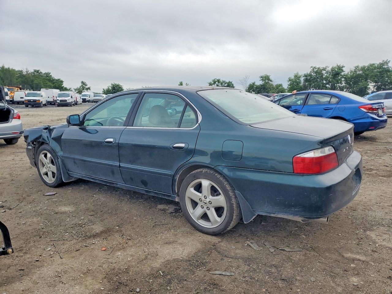 2002 Acura 3.2tl Type-s Green vin: 19UUA56822A024291