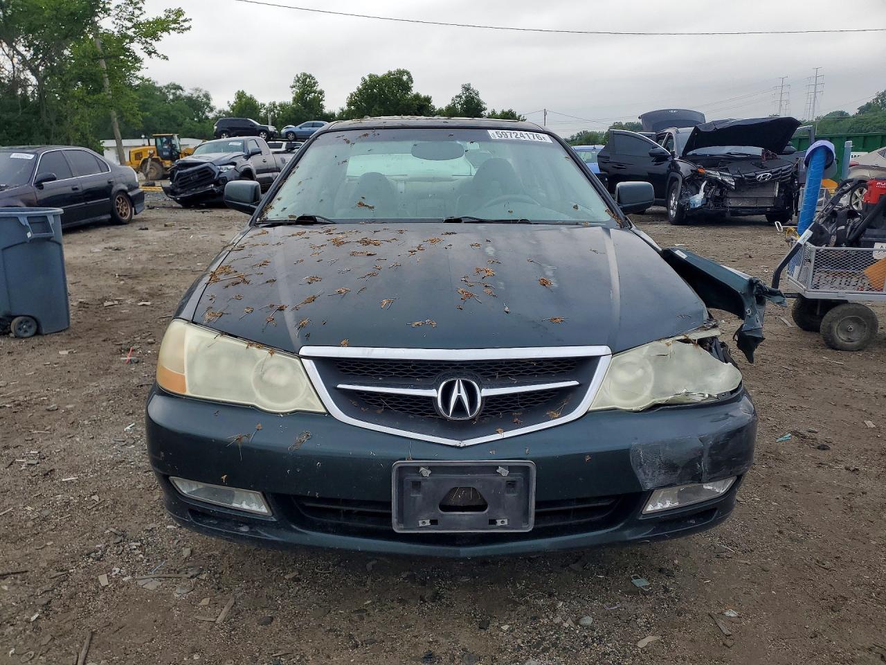2002 Acura 3.2tl Type-s Green vin: 19UUA56822A024291