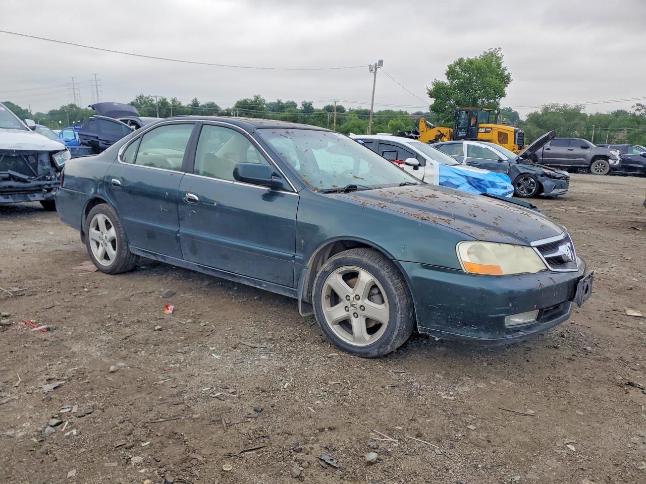 2002 Acura 3.2tl Type-s Green vin: 19UUA56822A024291