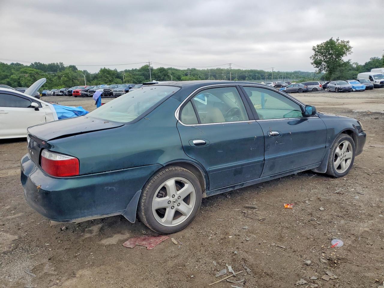 2002 Acura 3.2tl Type-s Green vin: 19UUA56822A024291