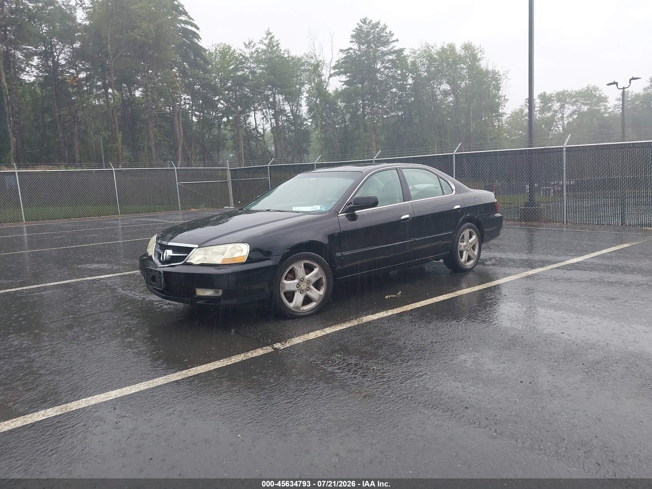 2002 Acura Tl 3.2 Type S Black vin: 19UUA56822A060711