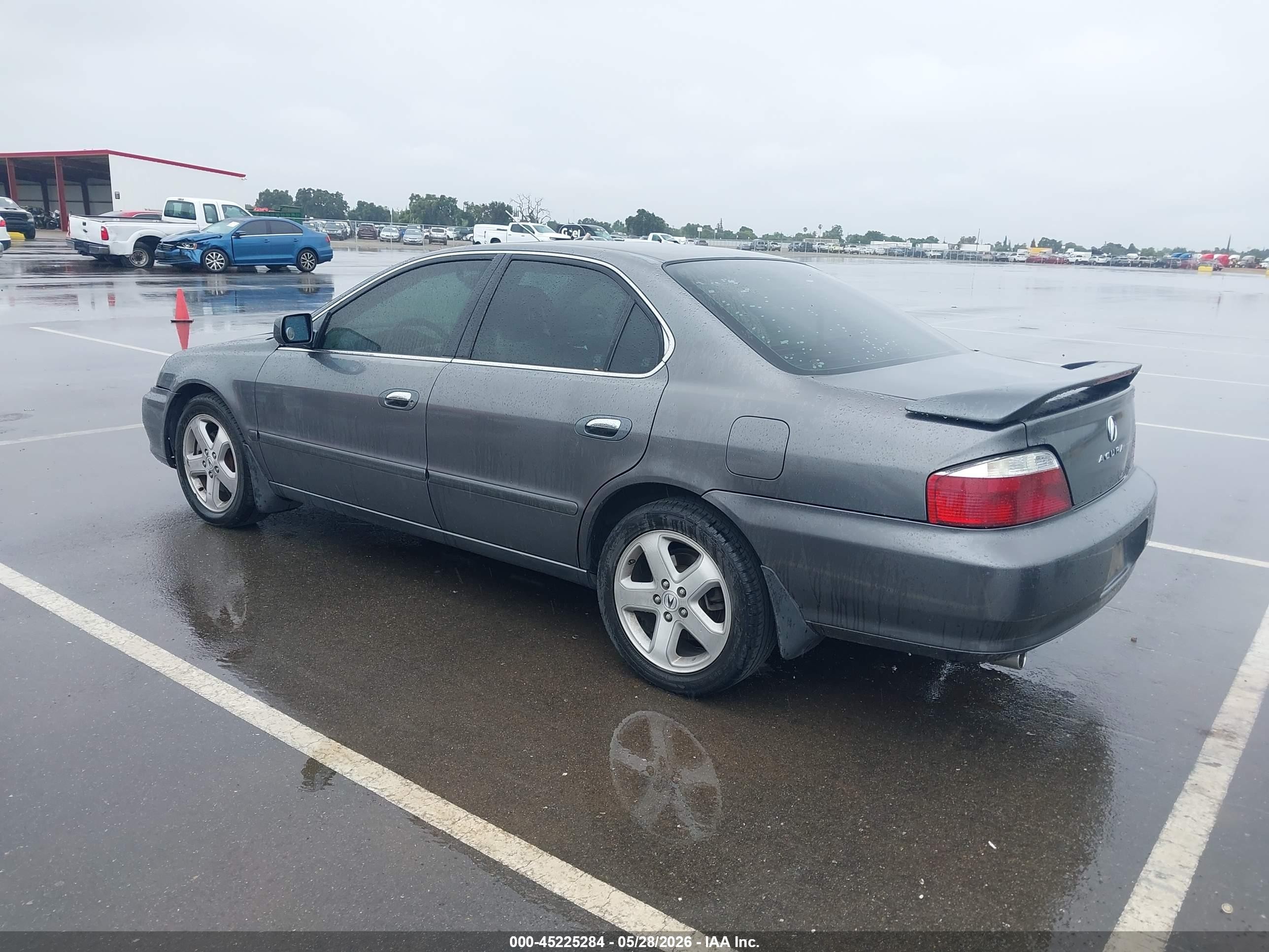 2003 Acura Tl 3.2 Type S Gray vin: 19UUA56833A081293