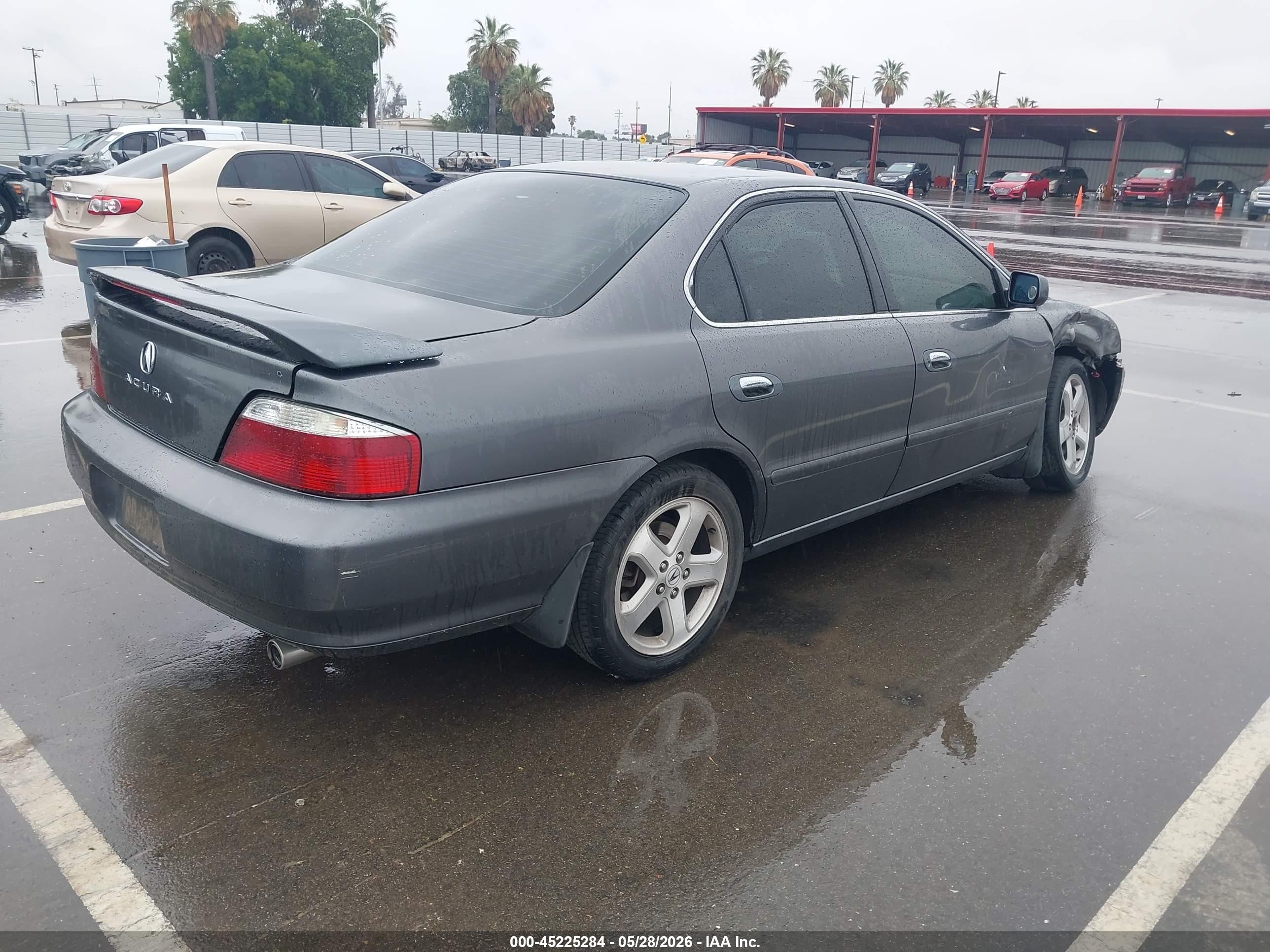 2003 Acura Tl 3.2 Type S Gray vin: 19UUA56833A081293