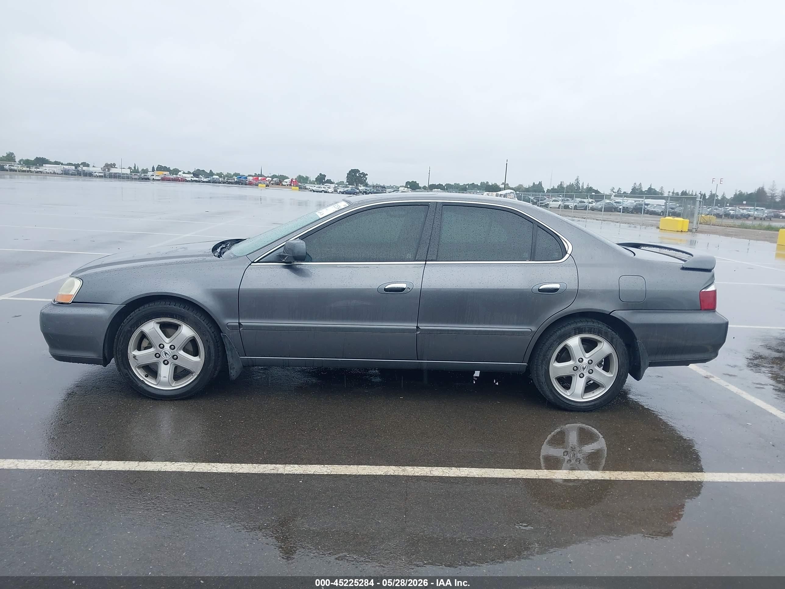 2003 Acura Tl 3.2 Type S Gray vin: 19UUA56833A081293