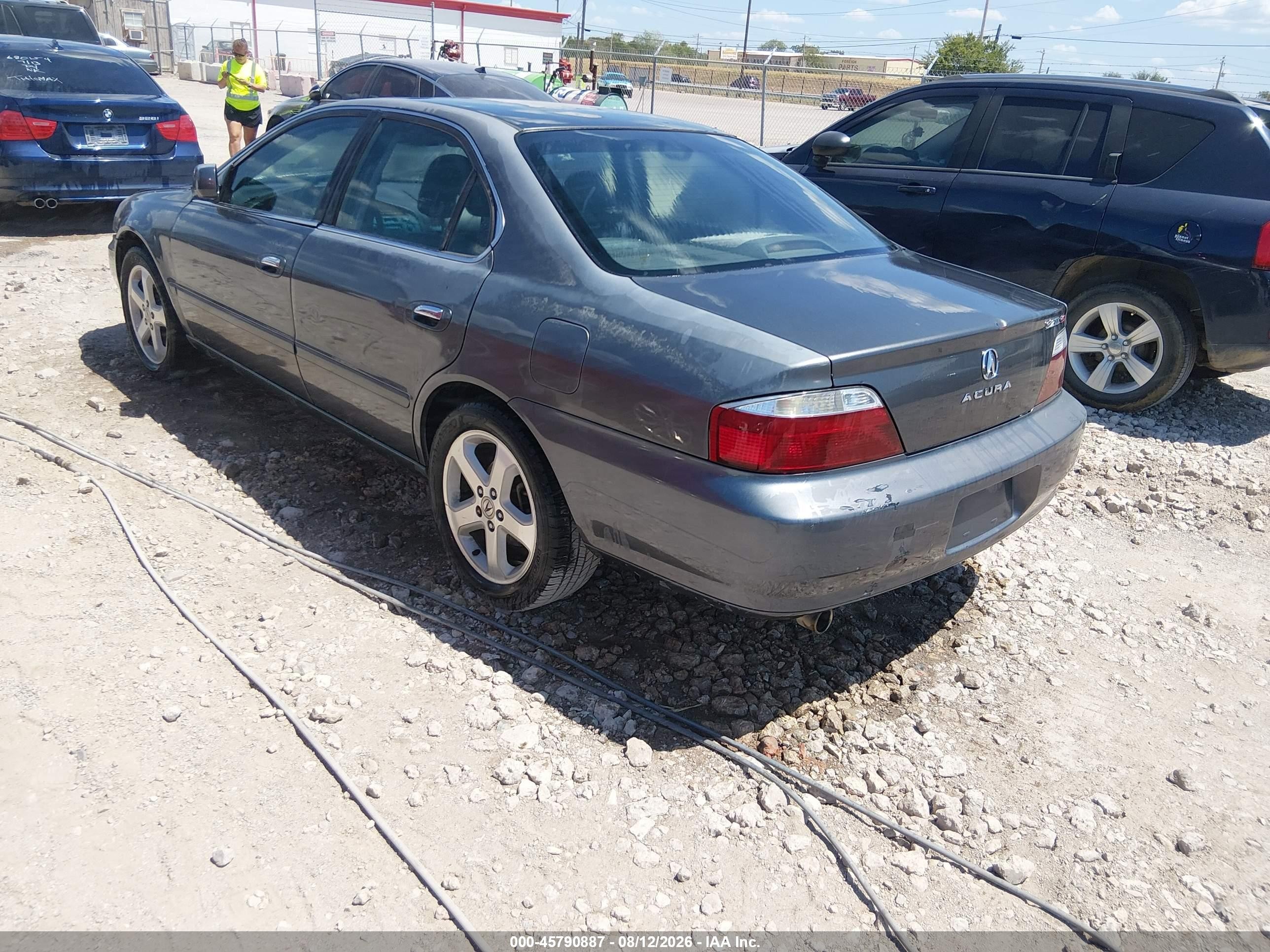 2003 Acura Tl 3.2 Type S Black vin: 19UUA56843A052031
