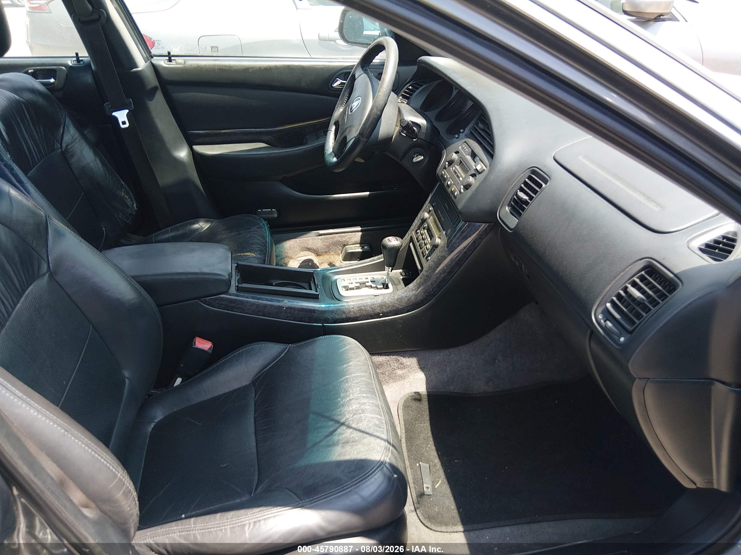 2003 Acura Tl 3.2 Type S Black vin: 19UUA56843A052031