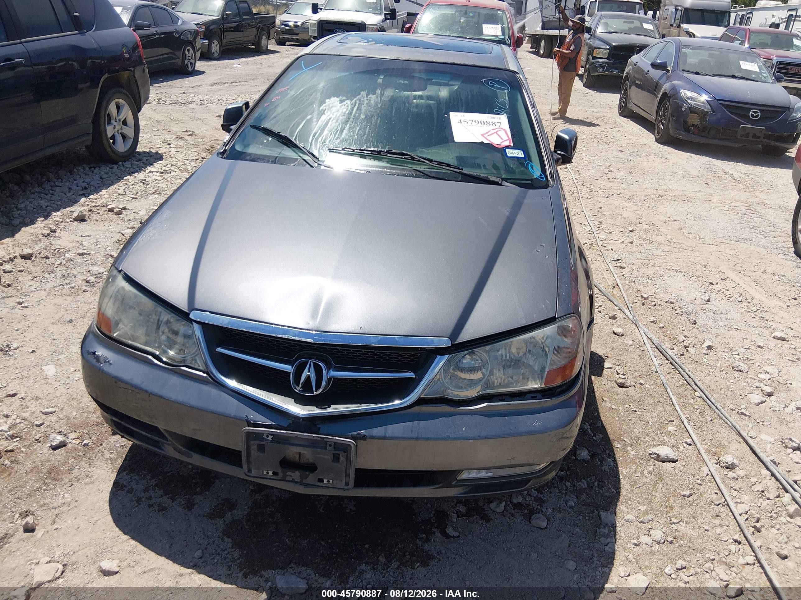 2003 Acura Tl 3.2 Type S Black vin: 19UUA56843A052031