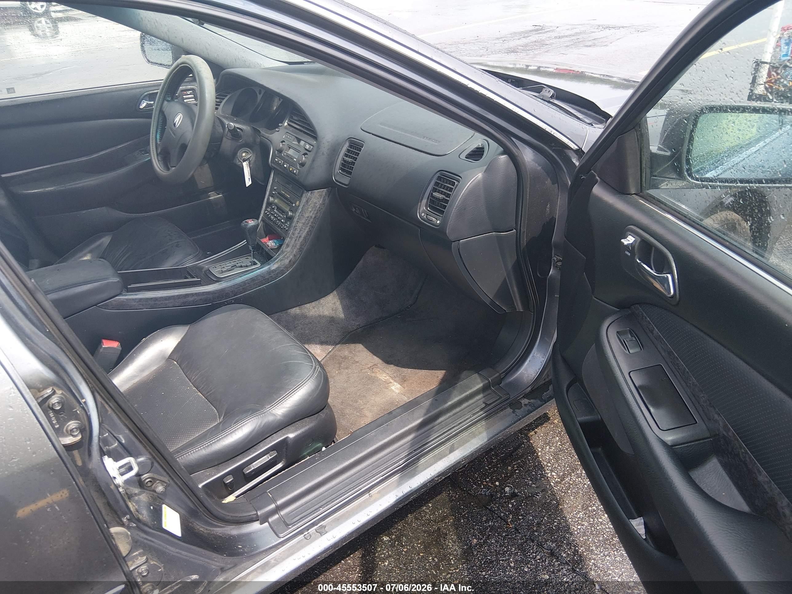 2003 Acura Tl 3.2 Type S Gray vin: 19UUA56873A048166