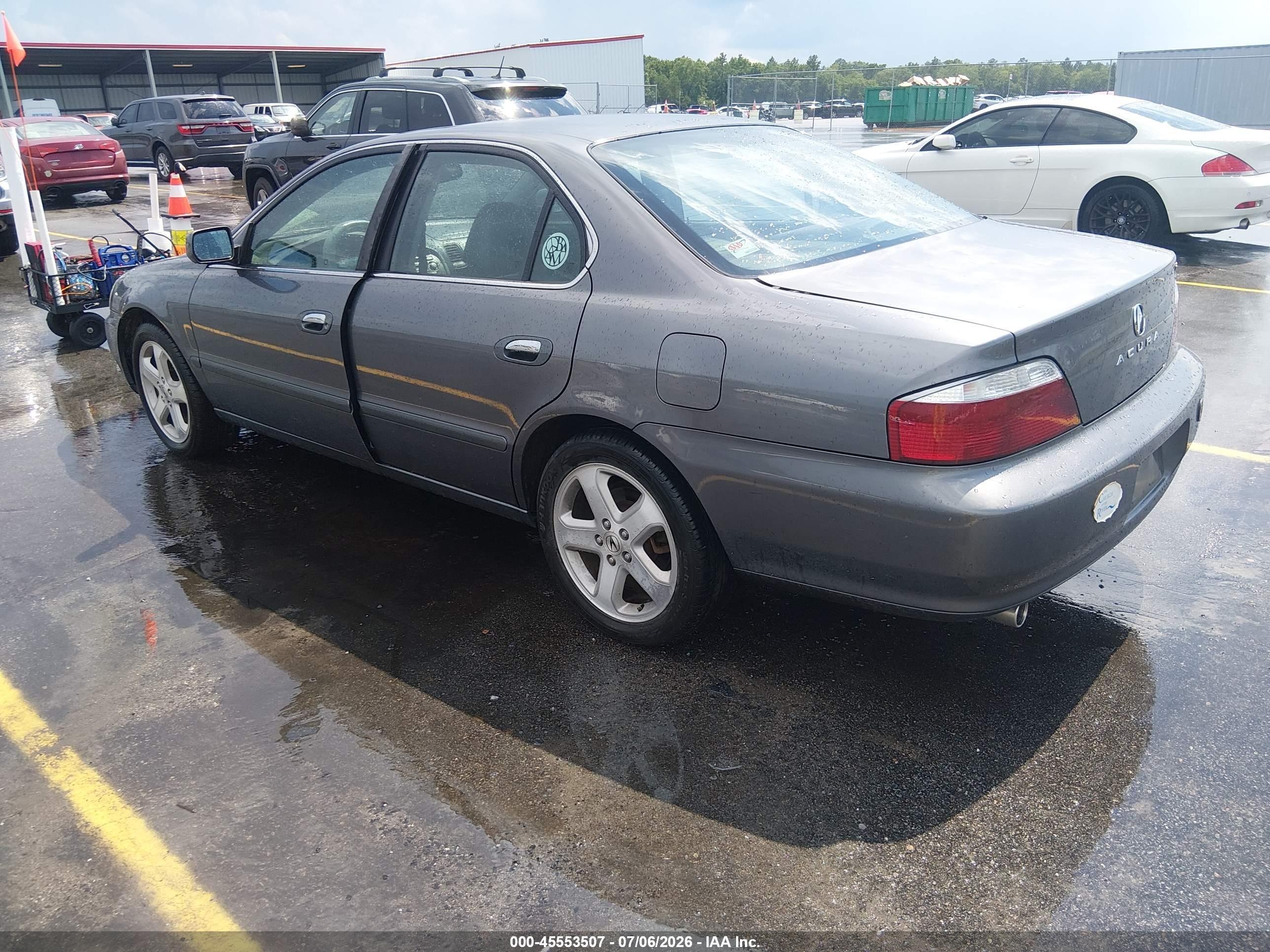 2003 Acura Tl 3.2 Type S Gray vin: 19UUA56873A048166