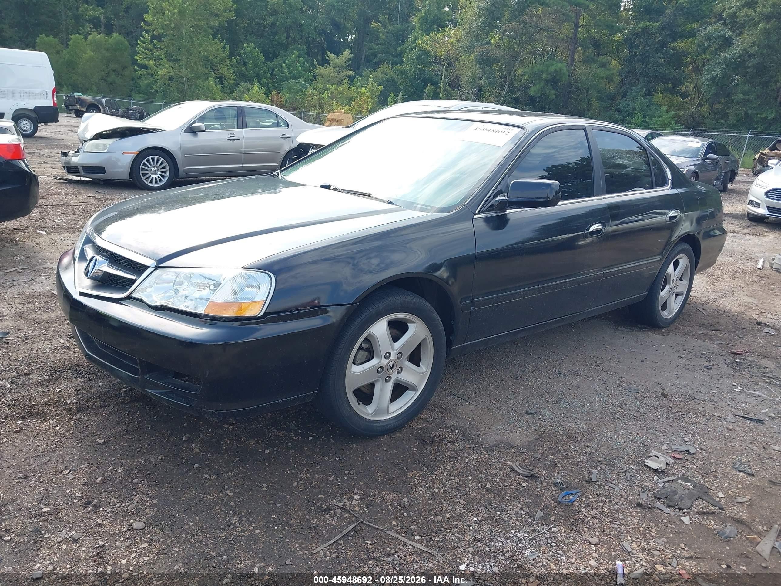 2003 Acura Tl 3.2 Type S Black vin: 19UUA56883A029920