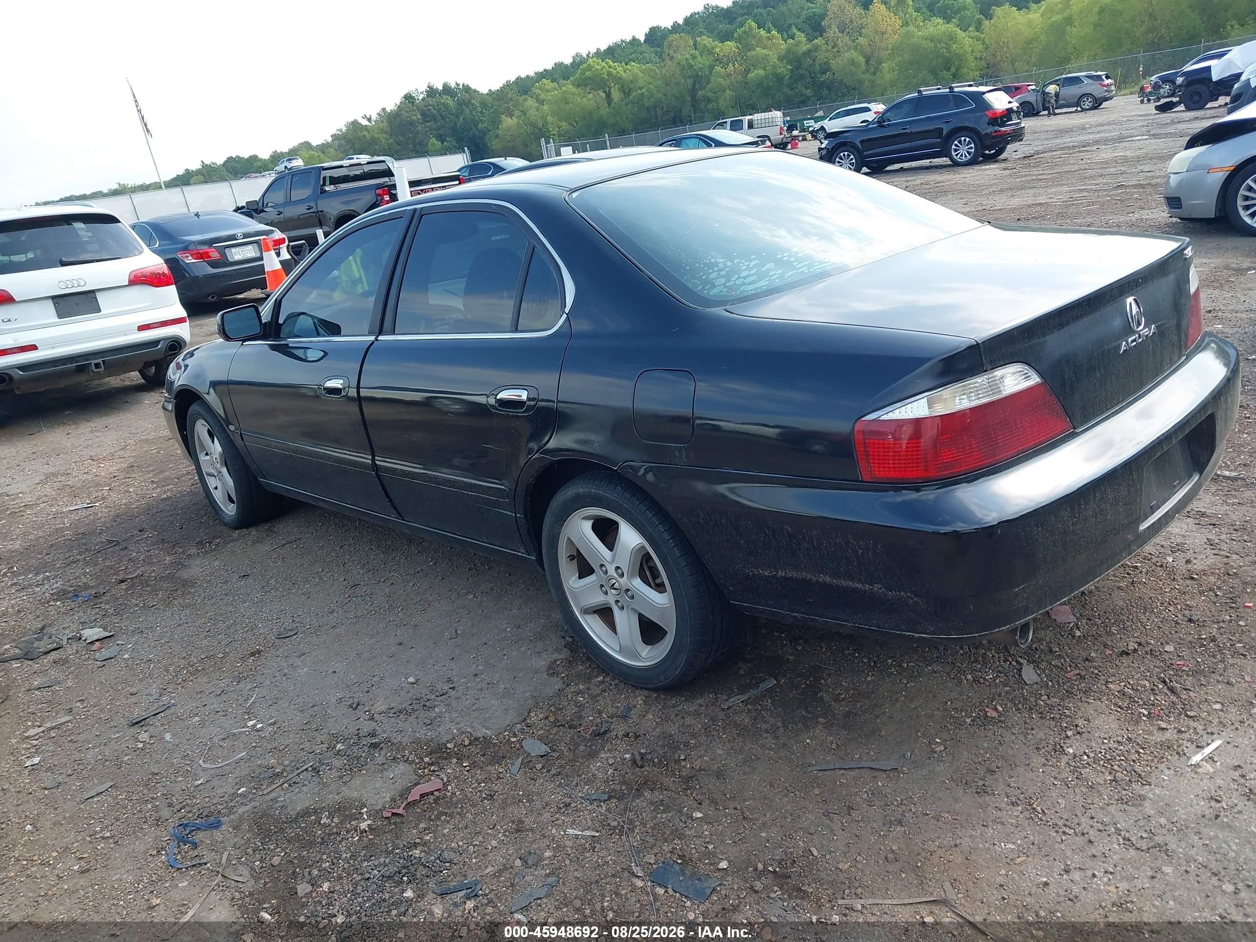 2003 Acura Tl 3.2 Type S Black vin: 19UUA56883A029920