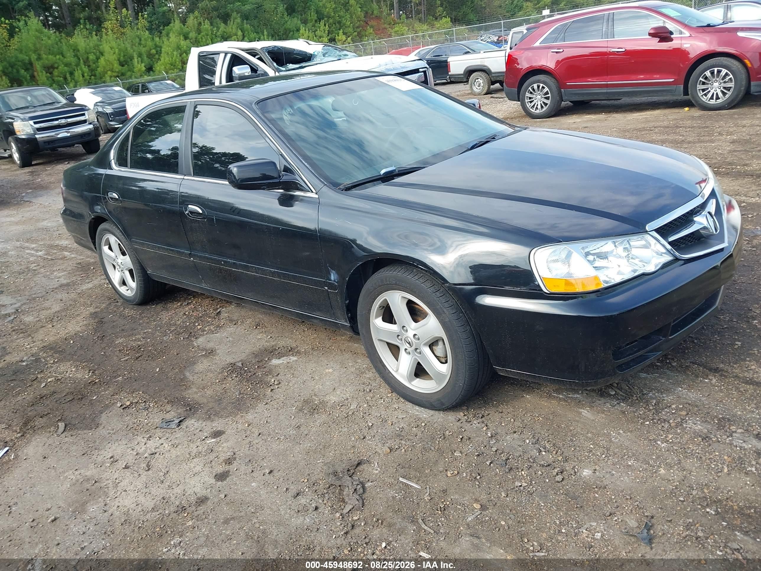 2003 Acura Tl 3.2 Type S Black vin: 19UUA56883A029920