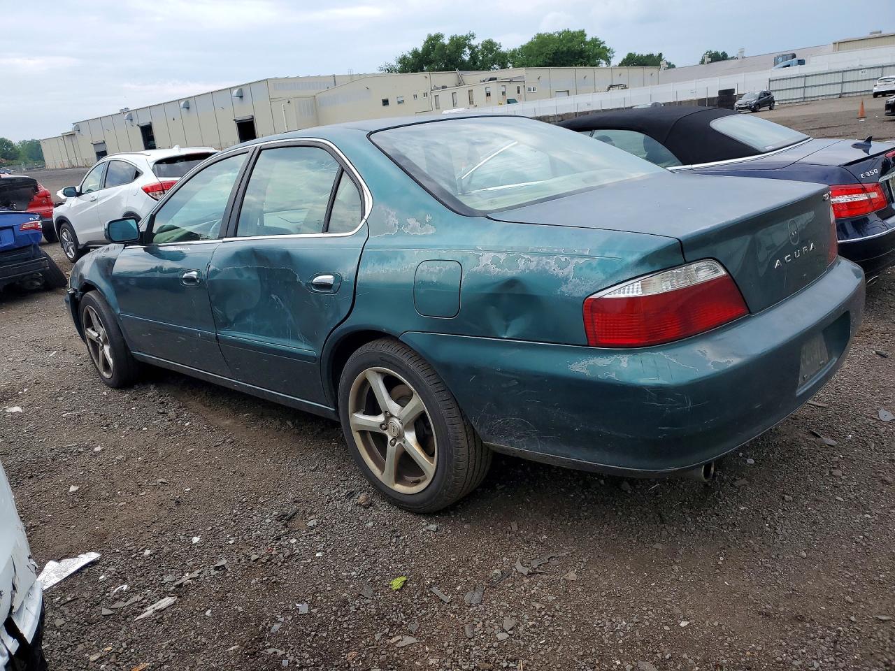2002 Acura 3.2tl Type-s Green vin: 19UUA56892A052718
